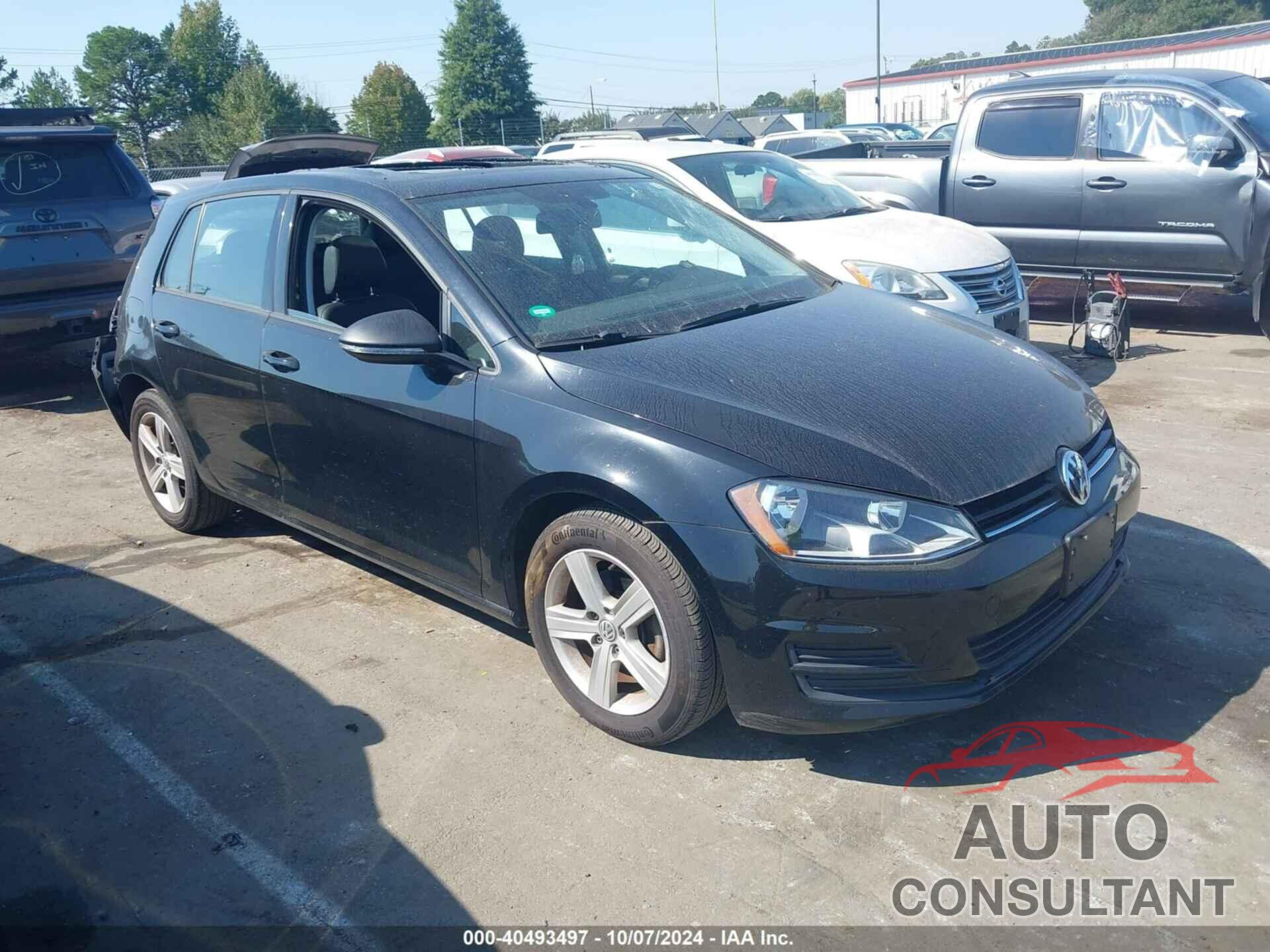 VOLKSWAGEN GOLF 2017 - 3VW217AU0HM029875