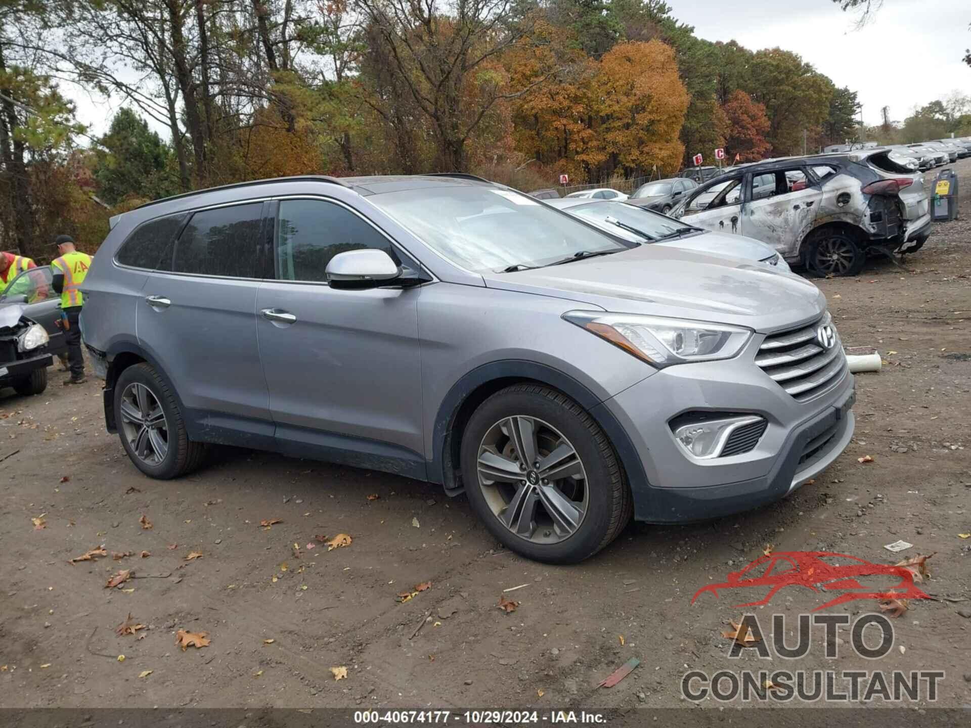 HYUNDAI SANTA FE 2016 - KM8SRDHF3GU152853