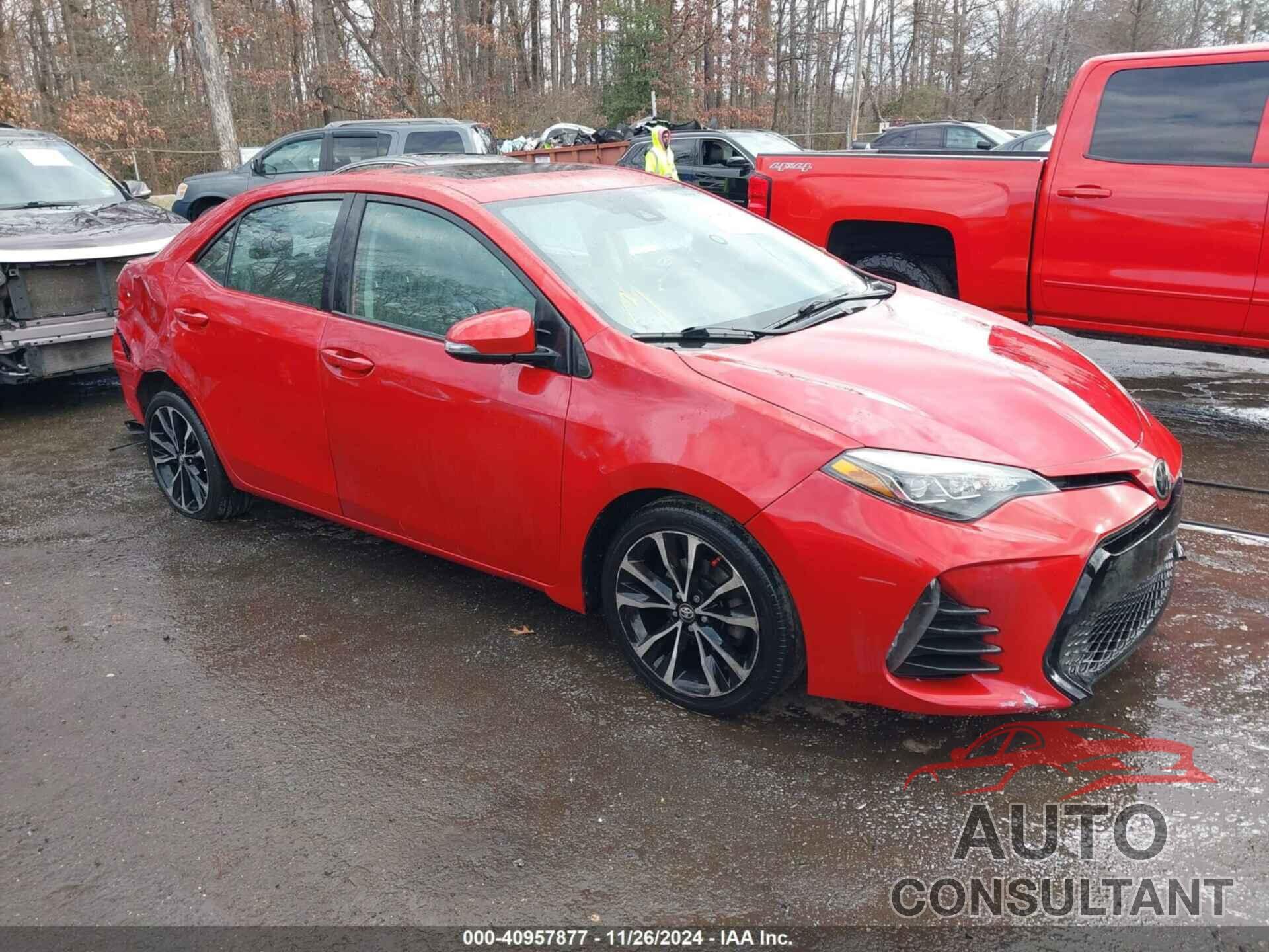 TOYOTA COROLLA 2019 - 2T1BURHE0KC197892