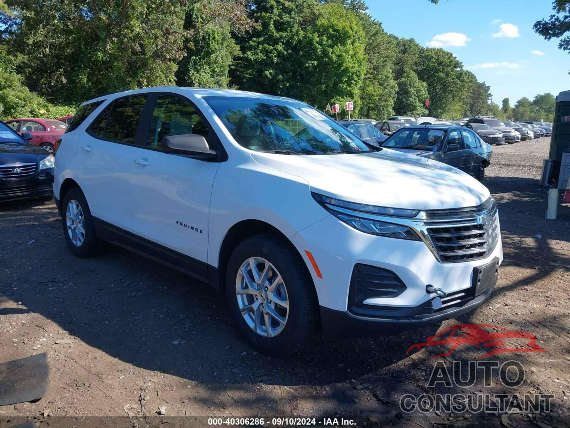 CHEVROLET EQUINOX 2022 - 3GNAXSEV9NS209518