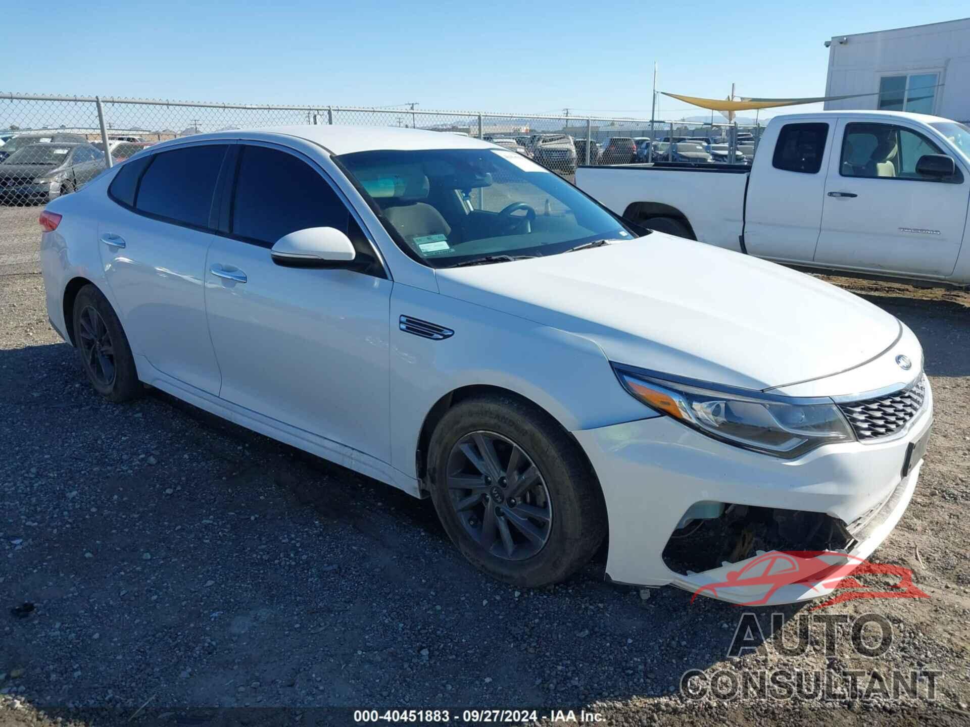 KIA OPTIMA 2020 - 5XXGT4L32LG424589