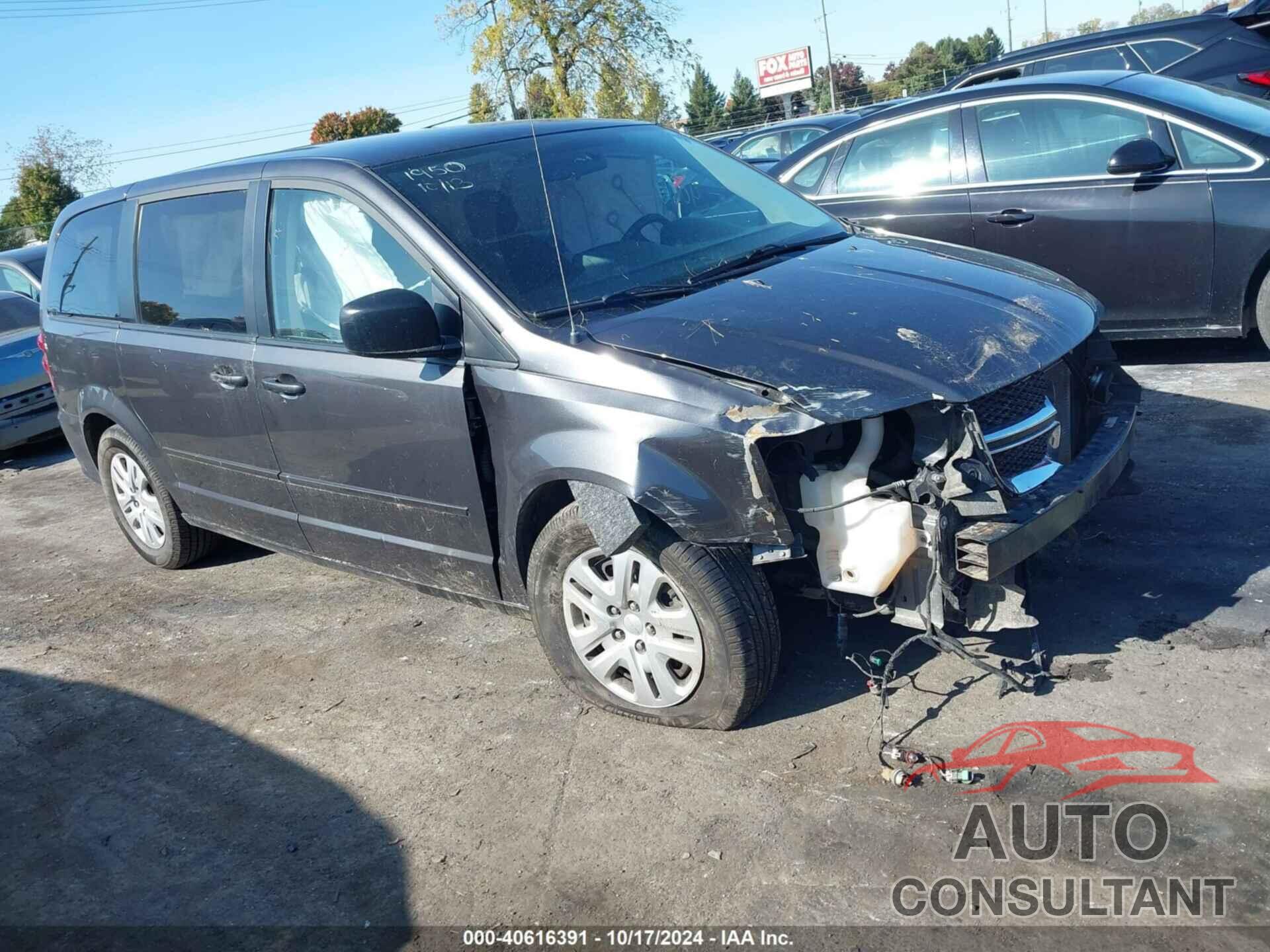 DODGE GRAND CARAVAN 2016 - 2C4RDGBG7GR401950