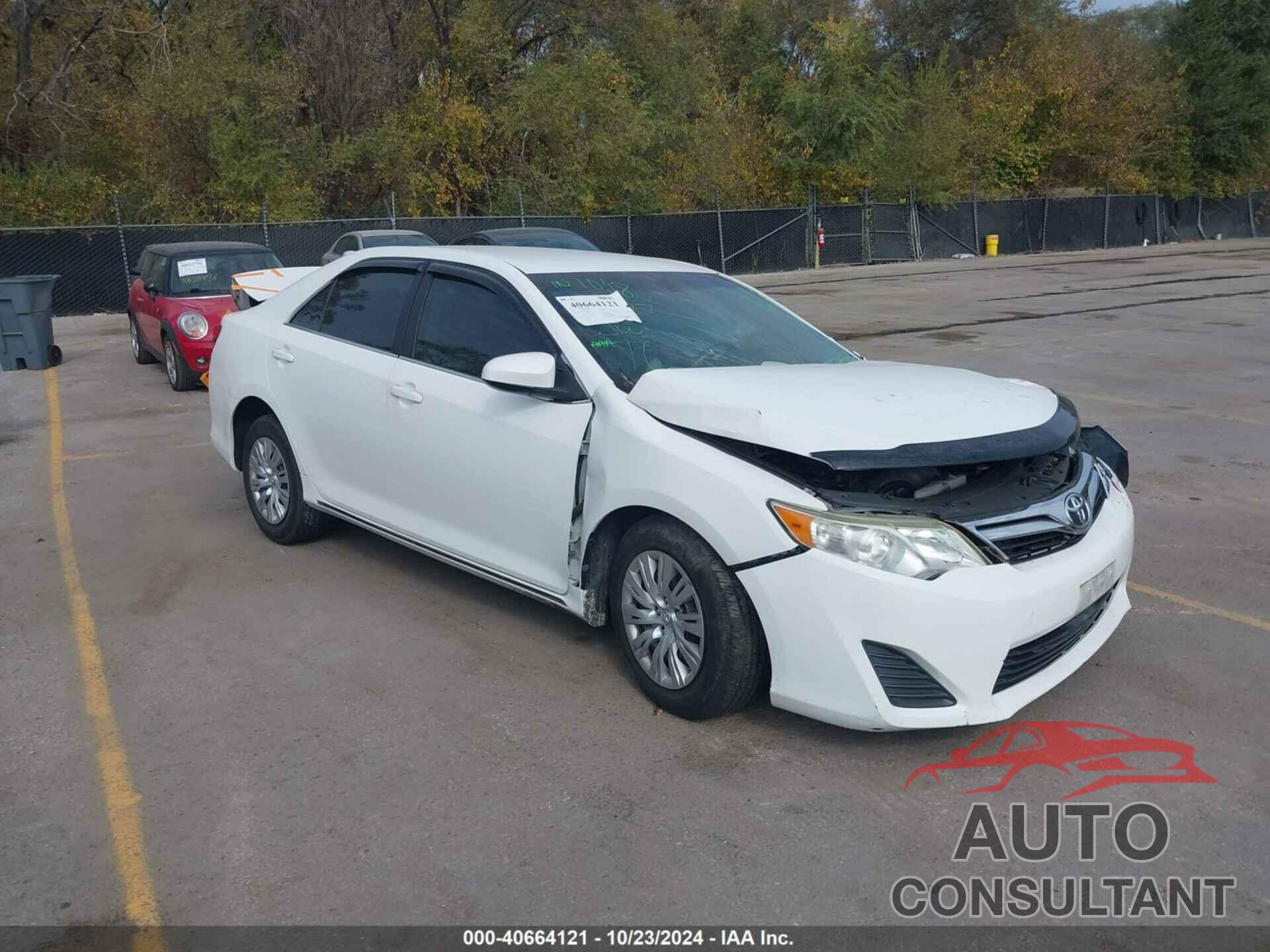 TOYOTA CAMRY 2012 - 4T4BF1FK6CR245664