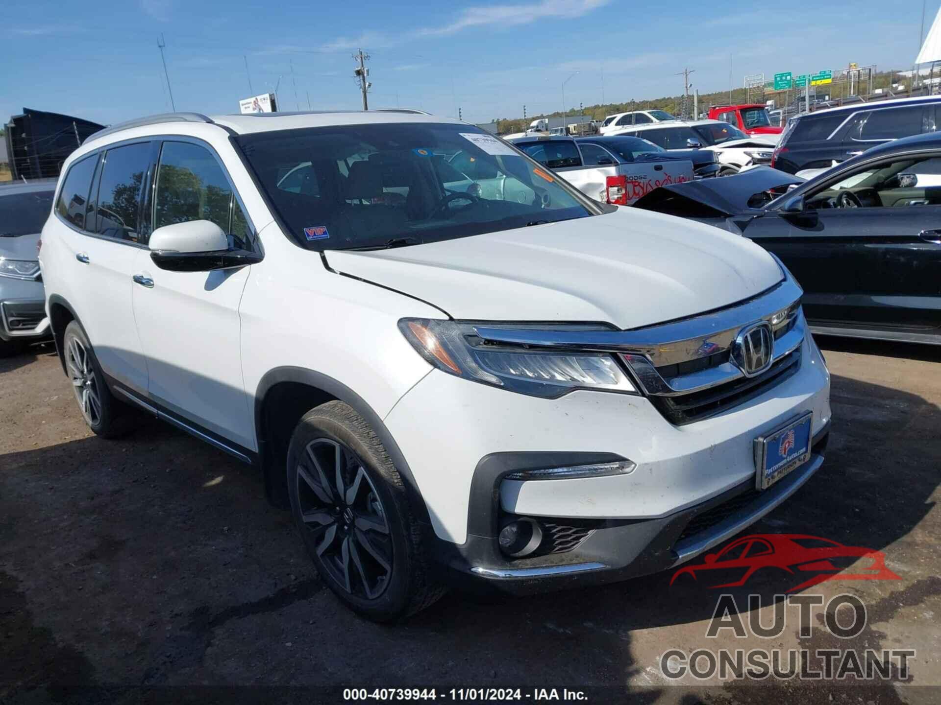 HONDA PILOT 2022 - 5FNYF5H62NB011355