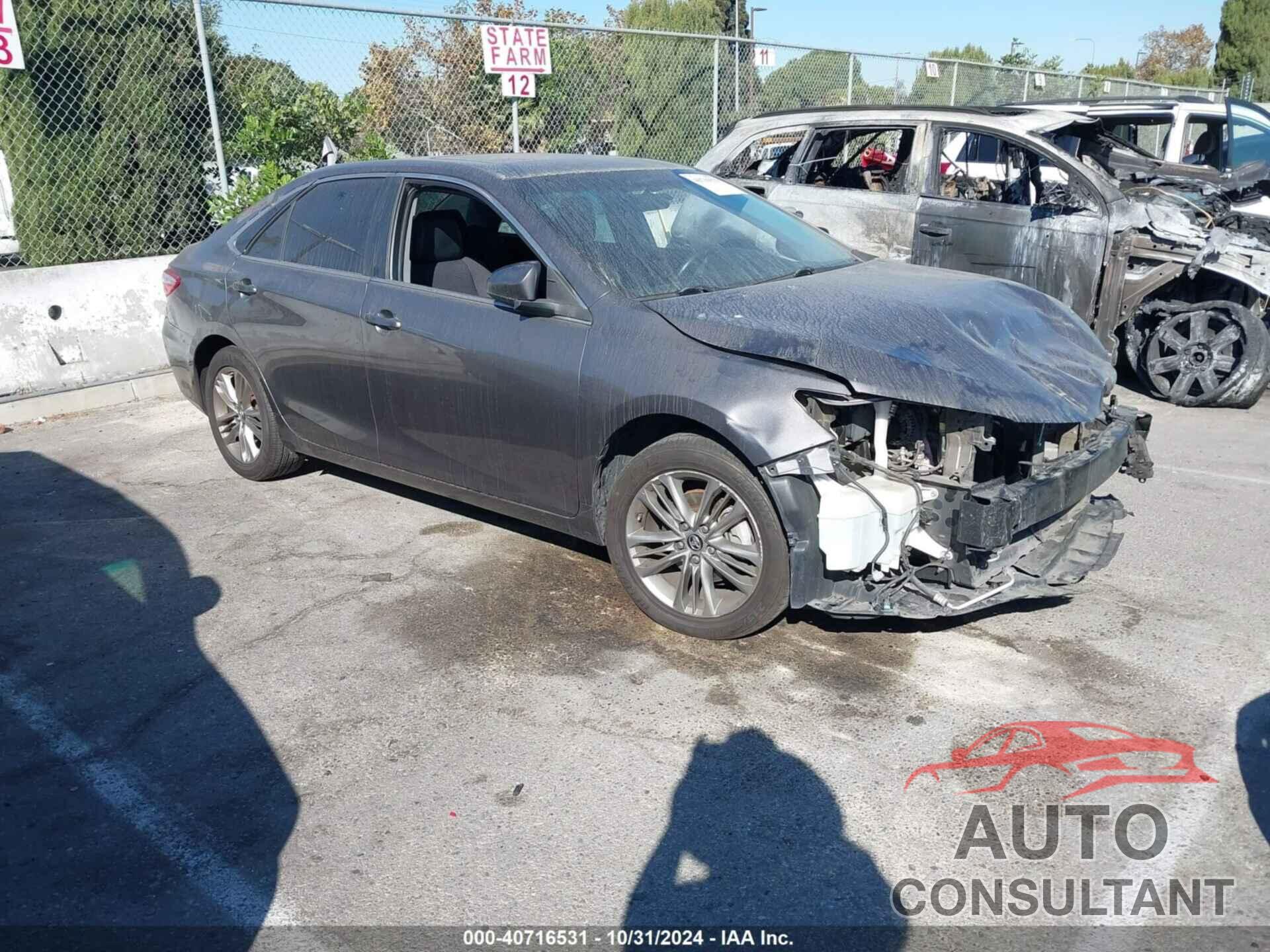 TOYOTA CAMRY 2017 - 4T1BF1FK6HU316301