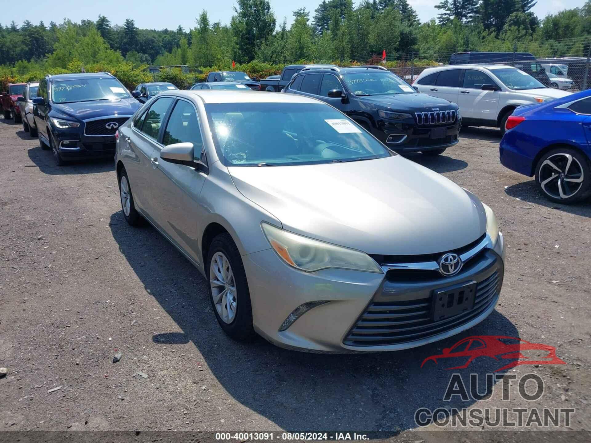 TOYOTA CAMRY 2016 - 4T4BF1FKXGR535265