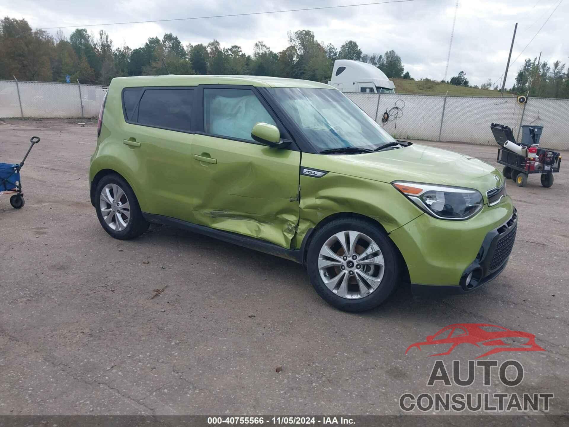 KIA SOUL 2016 - KNDJP3A51G7853360