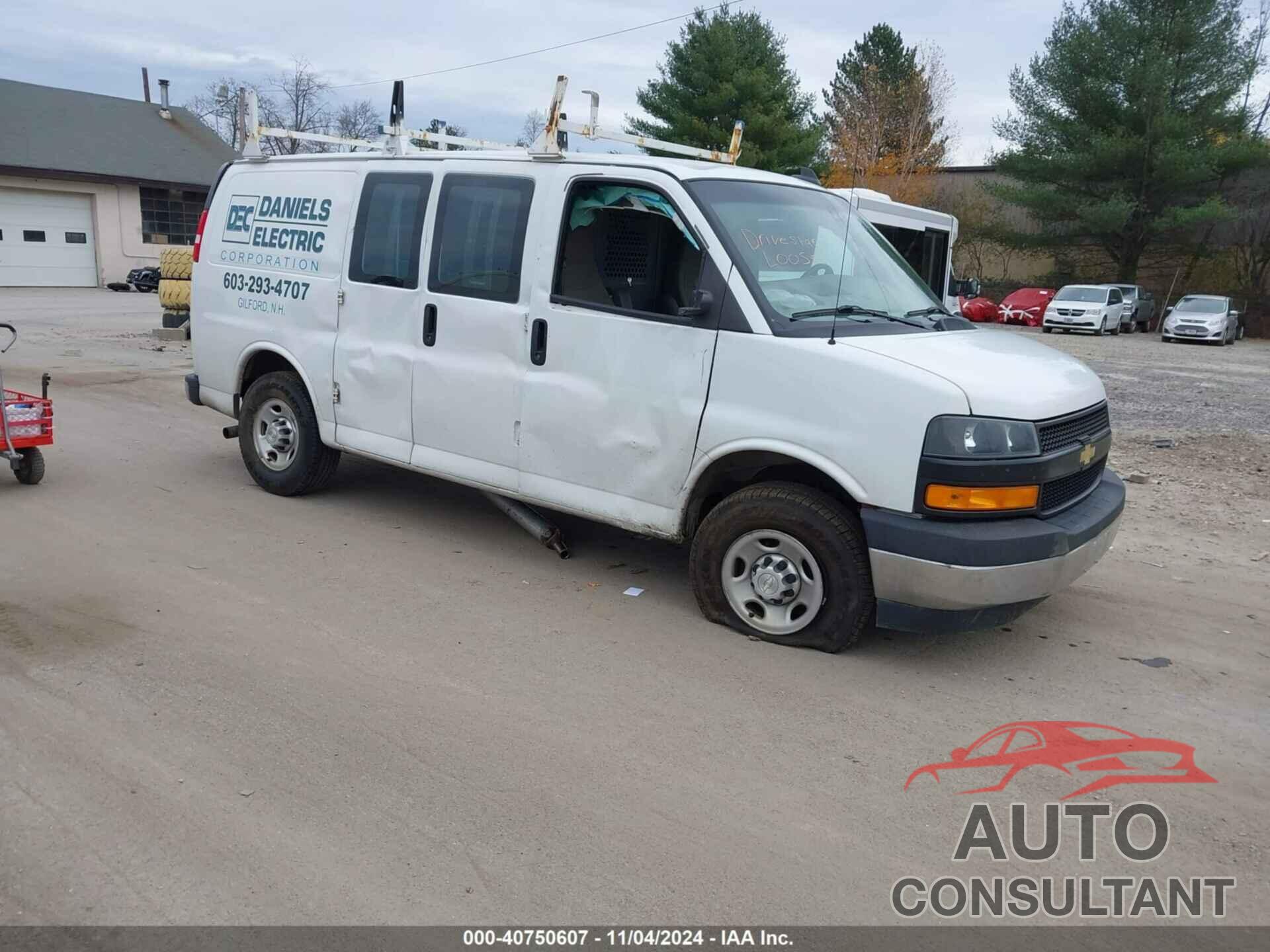 CHEVROLET EXPRESS 2500 2019 - 1GCWGAFG8K1324455