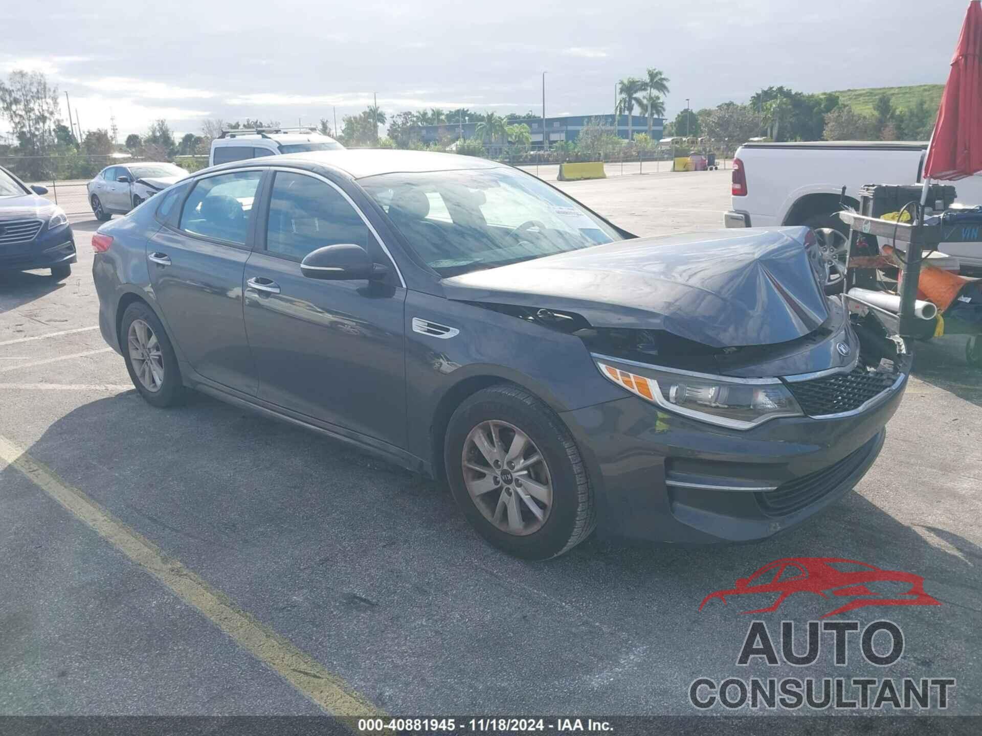 KIA OPTIMA 2017 - 5XXGT4L39HG137435