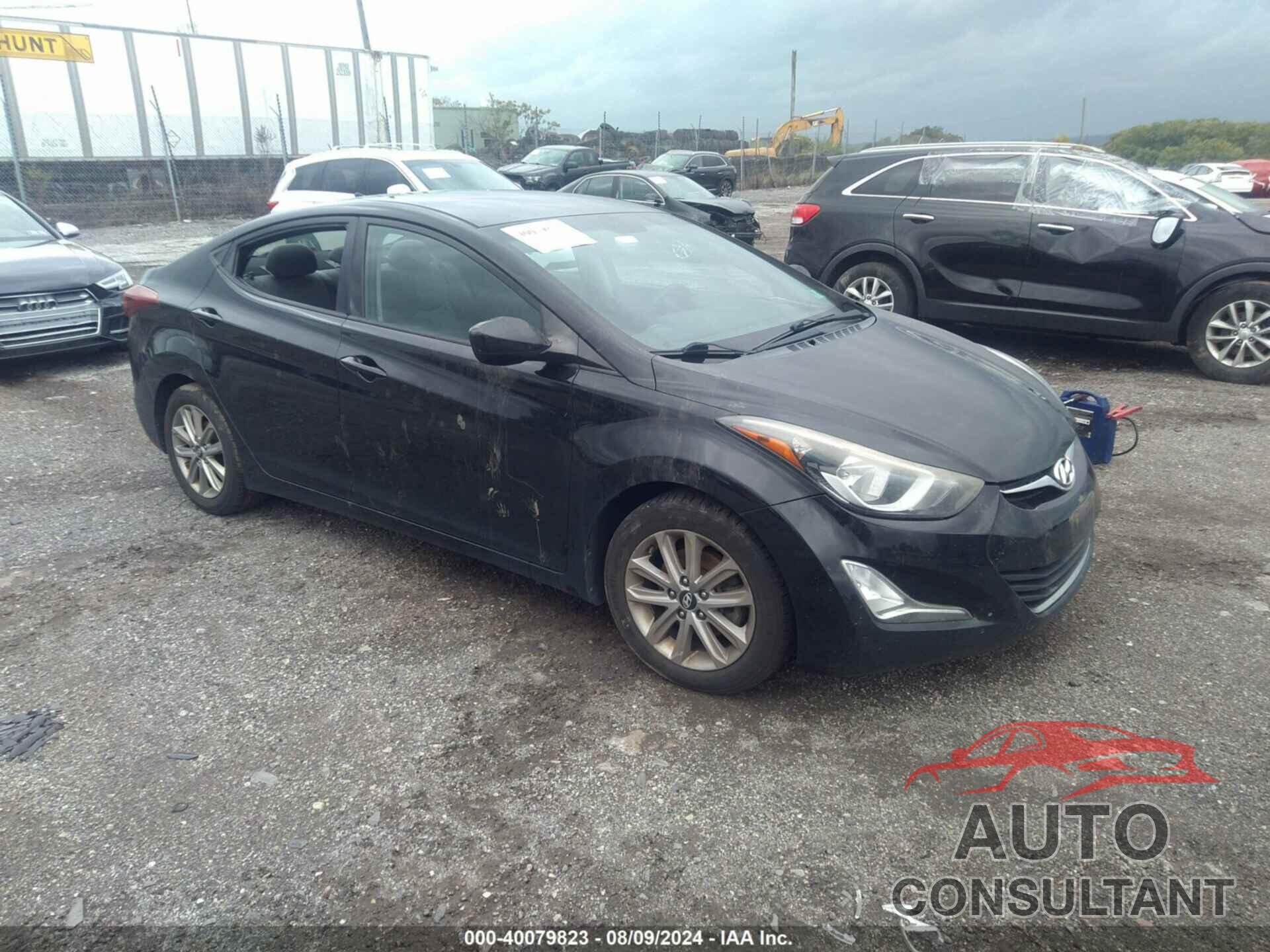 HYUNDAI ELANTRA 2014 - 5NPDH4AE4EH483031