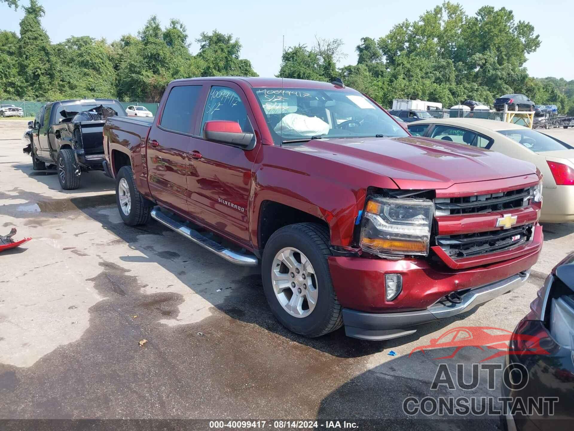 CHEVROLET SILVERADO 2016 - 3GCUKREC9GG153792