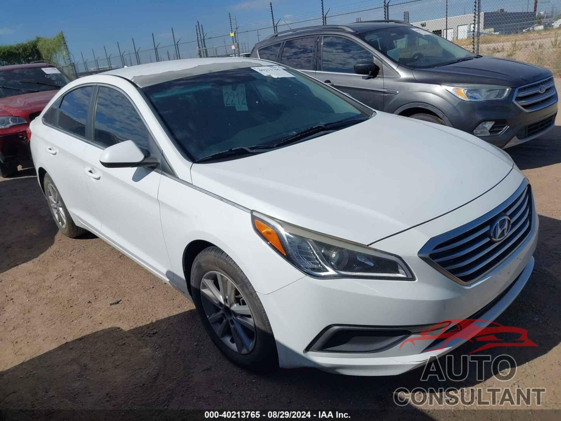 HYUNDAI SONATA 2016 - 5NPE24AF9GH295056