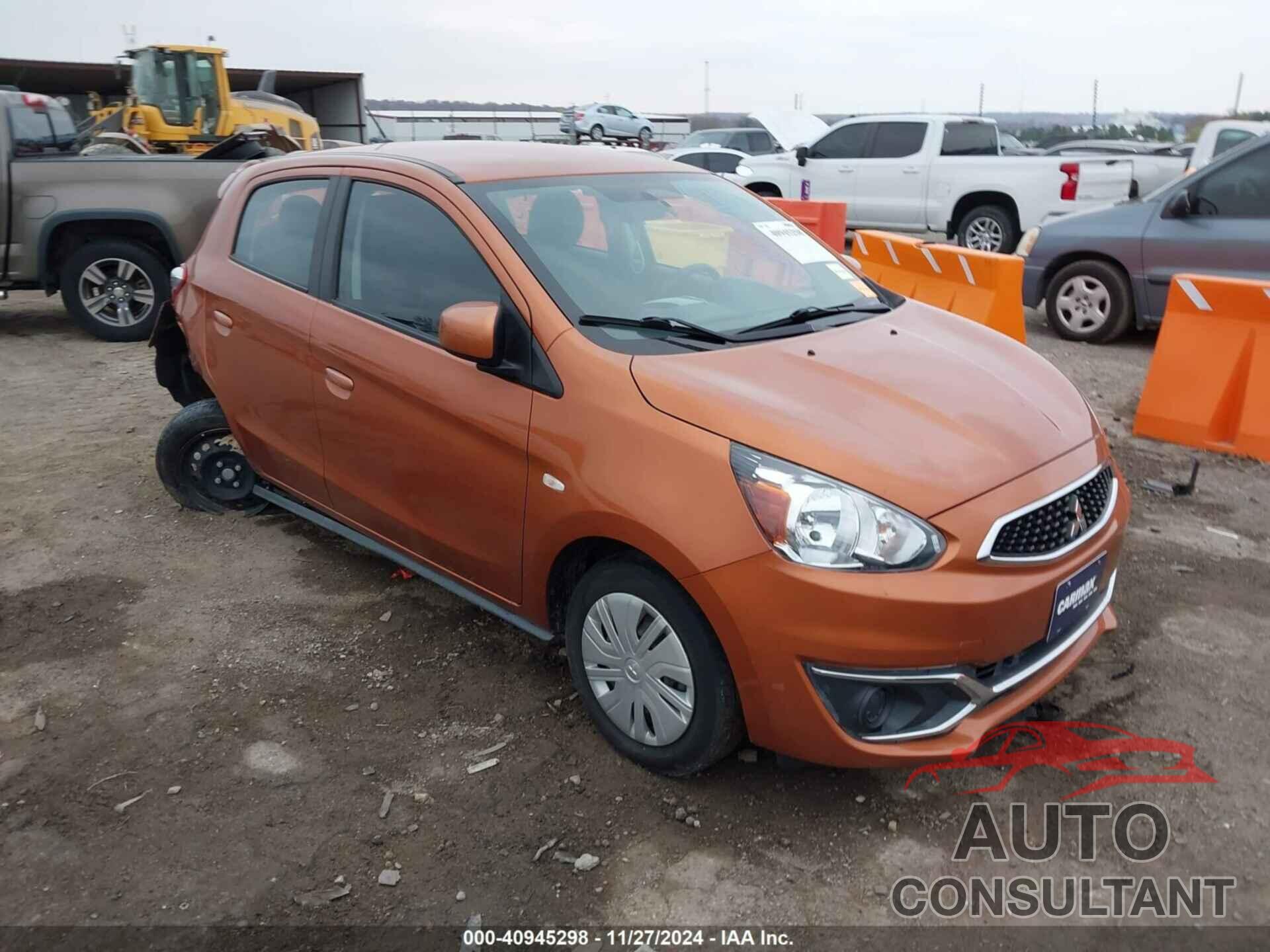 MITSUBISHI MIRAGE 2017 - ML32A3HJ4HH018327