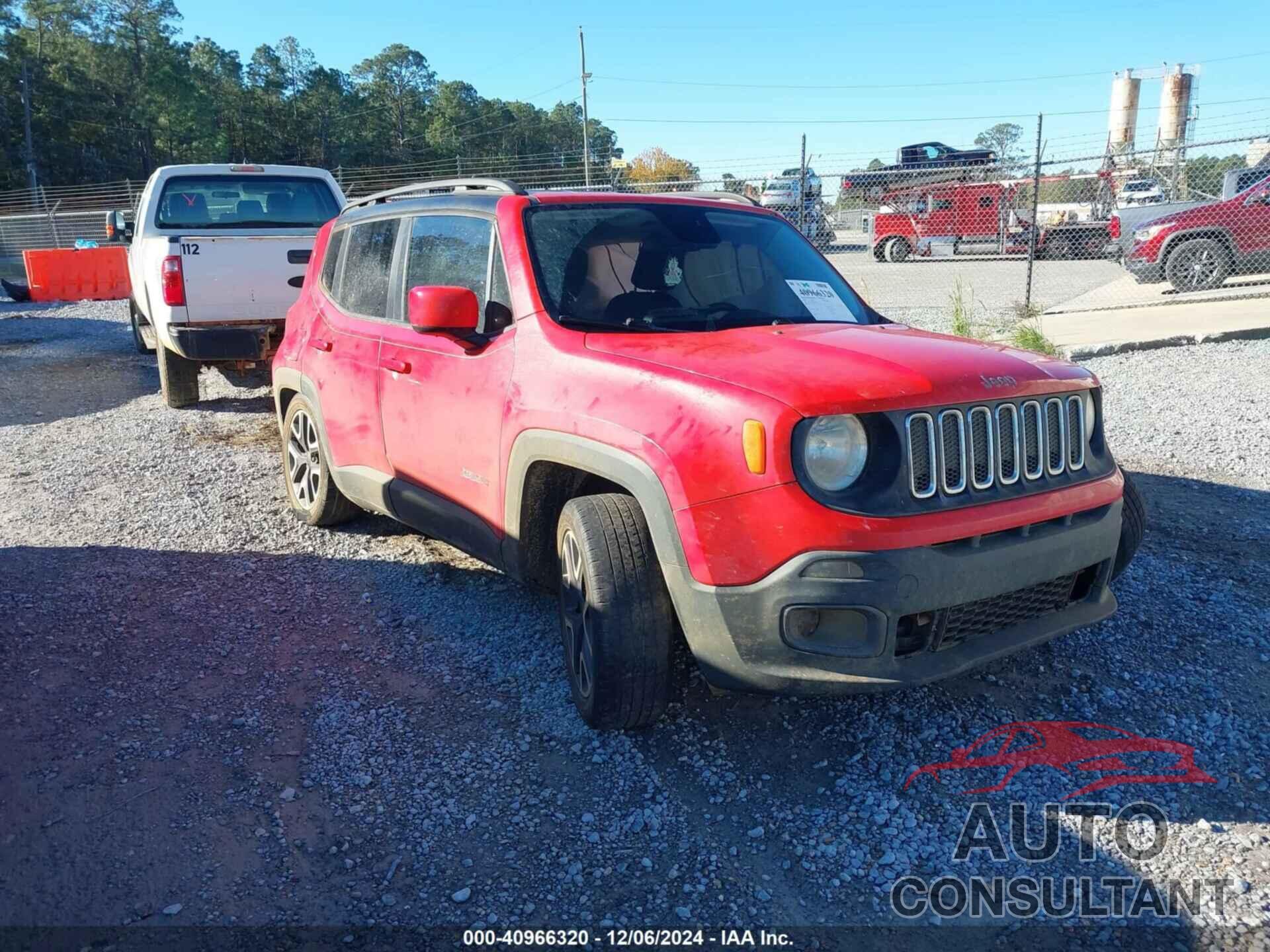 JEEP RENEGADE 2016 - ZACCJABW1GPE18766