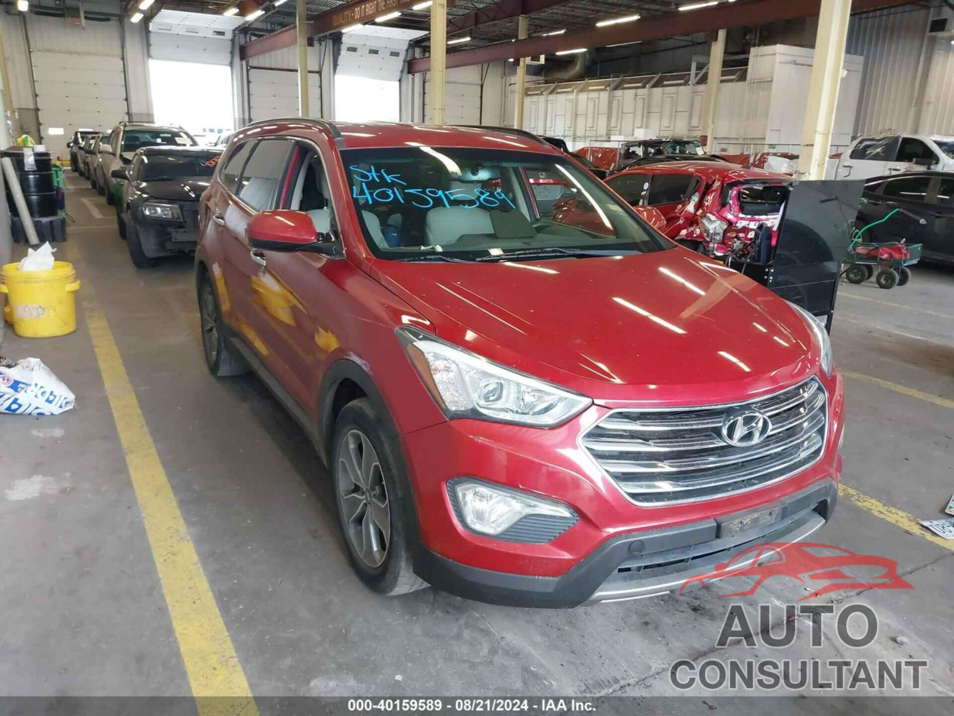 HYUNDAI SANTA FE 2016 - KM8SMDHF9GU143105