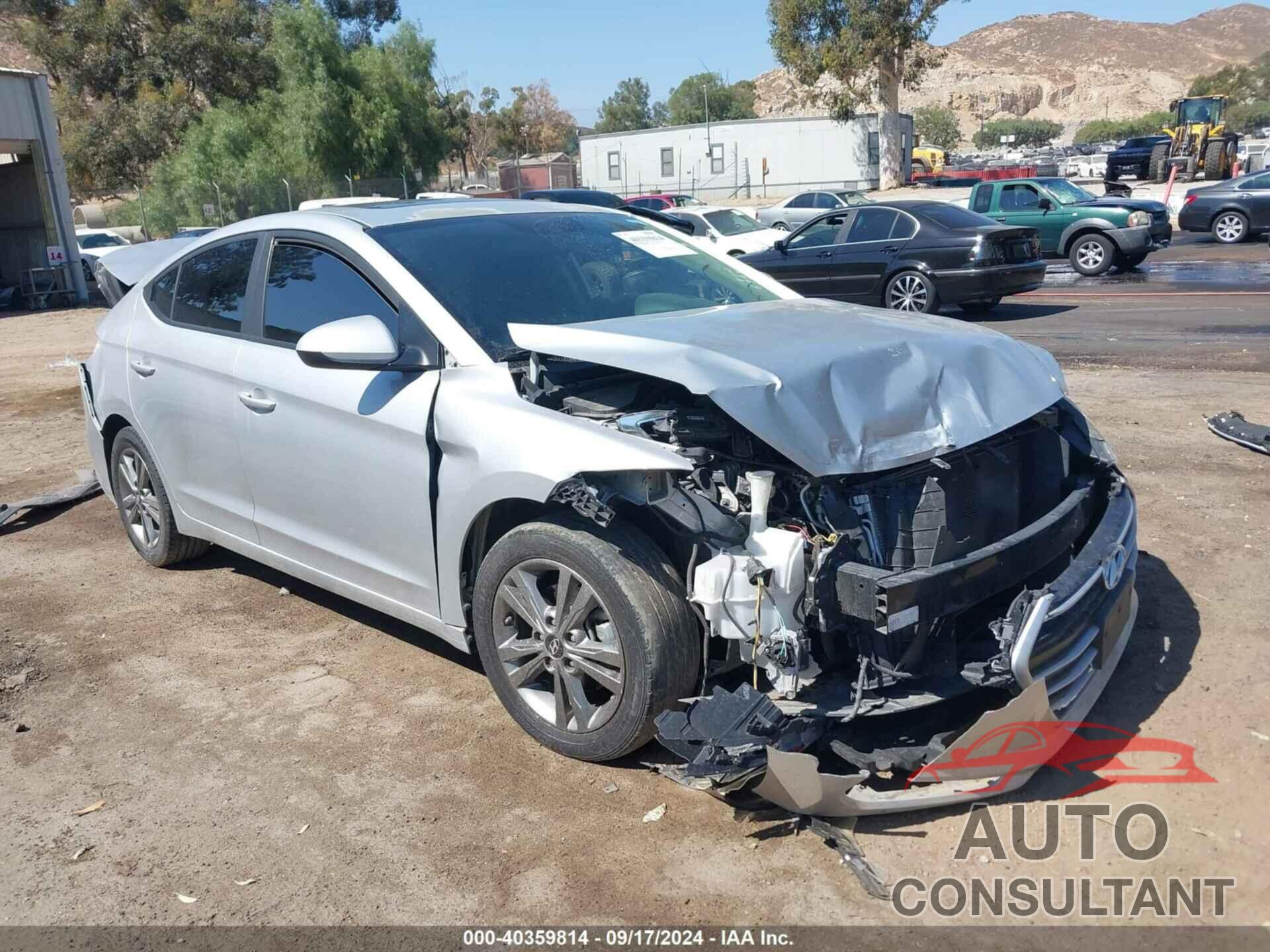 HYUNDAI ELANTRA 2017 - 5NPD84LF5HH185999