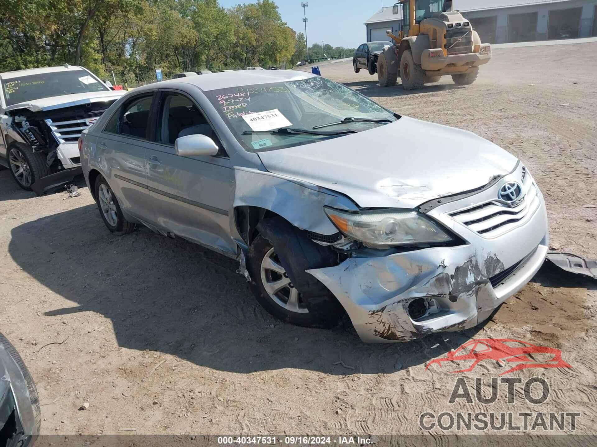 TOYOTA CAMRY 2011 - 4T1BF3EK0BU141547