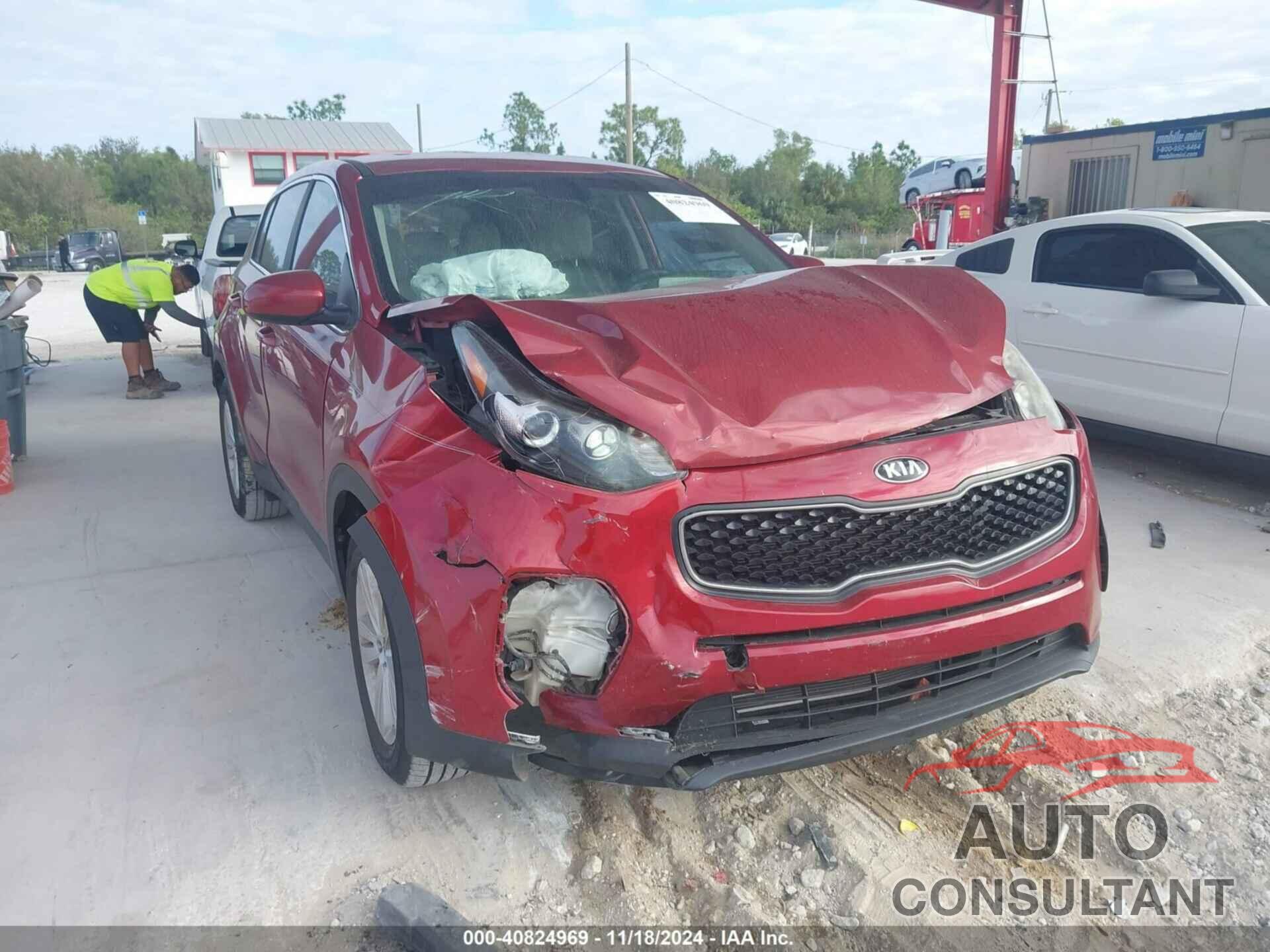 KIA SPORTAGE 2017 - KNDPM3AC4H7177134