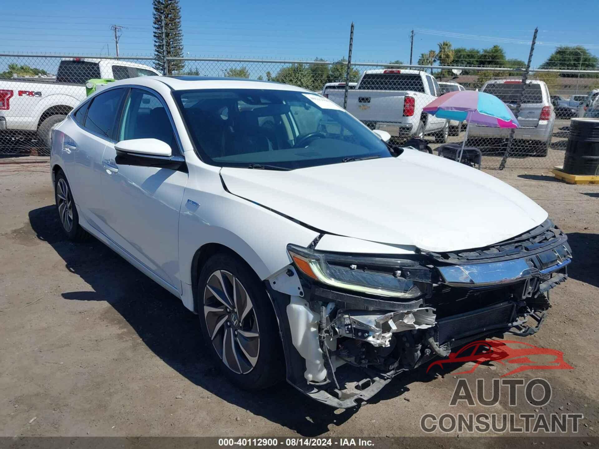 HONDA INSIGHT 2019 - 19XZE4F90KE007952
