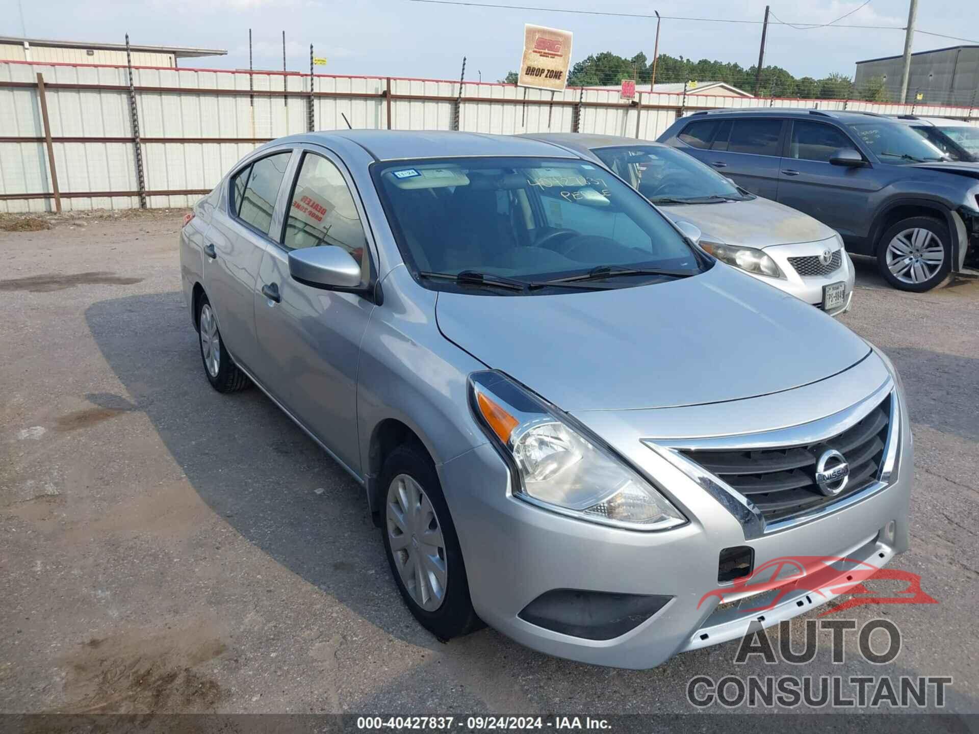 NISSAN VERSA 2016 - 3N1CN7AP7GL816884