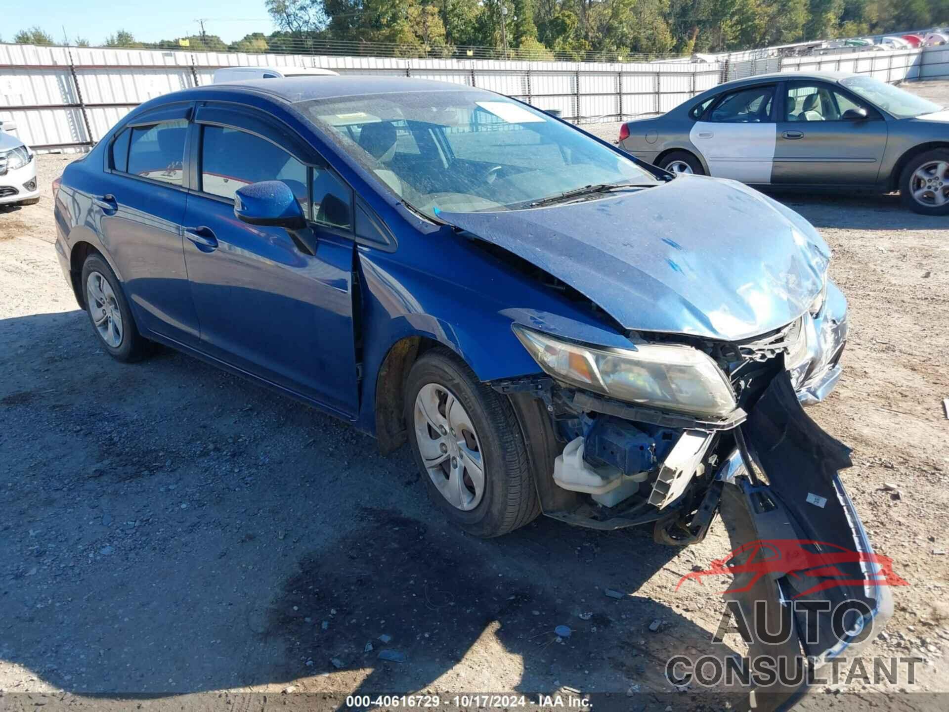 HONDA CIVIC 2013 - 2HGFB2F59DH563201