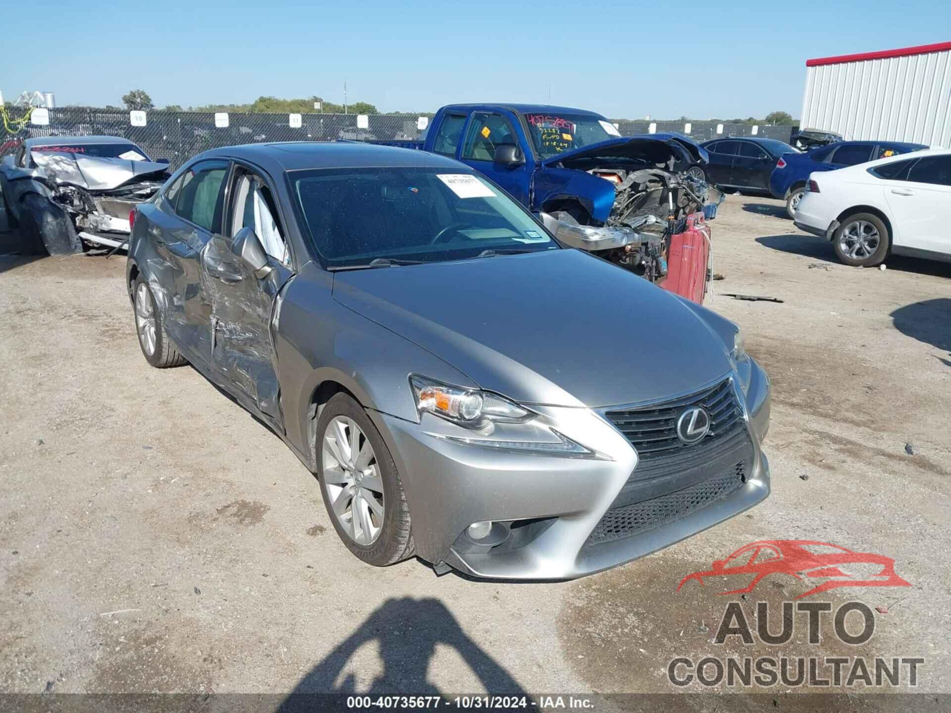 LEXUS IS 250 2014 - JTHBF1D21E5031131