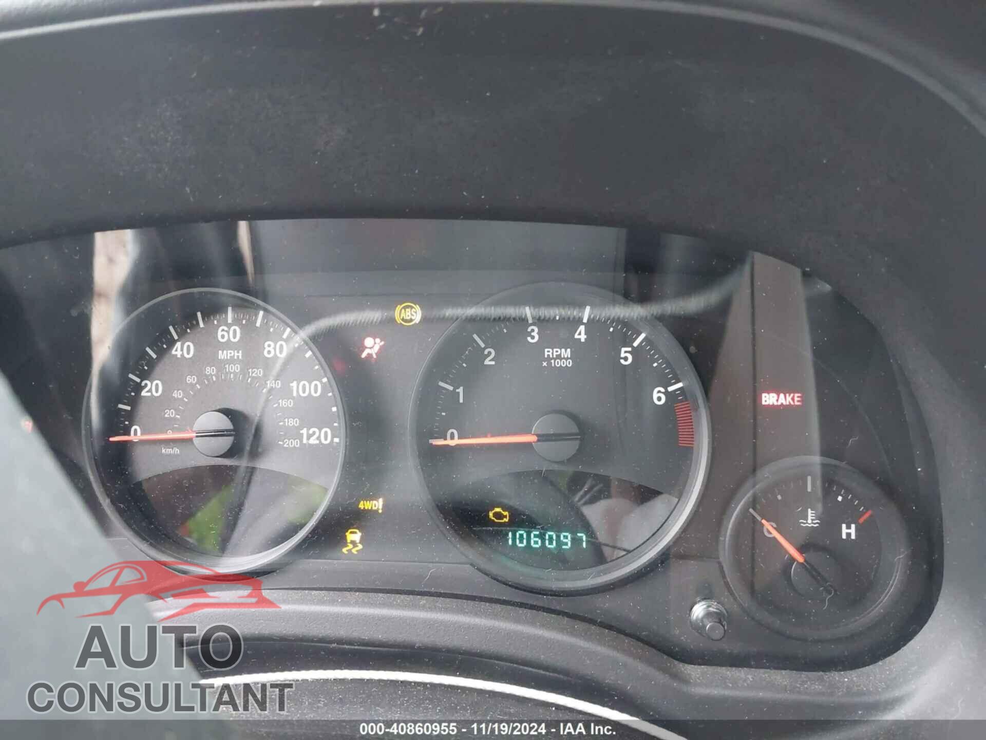 JEEP COMPASS 2013 - 1C4NJDBB3DD275191