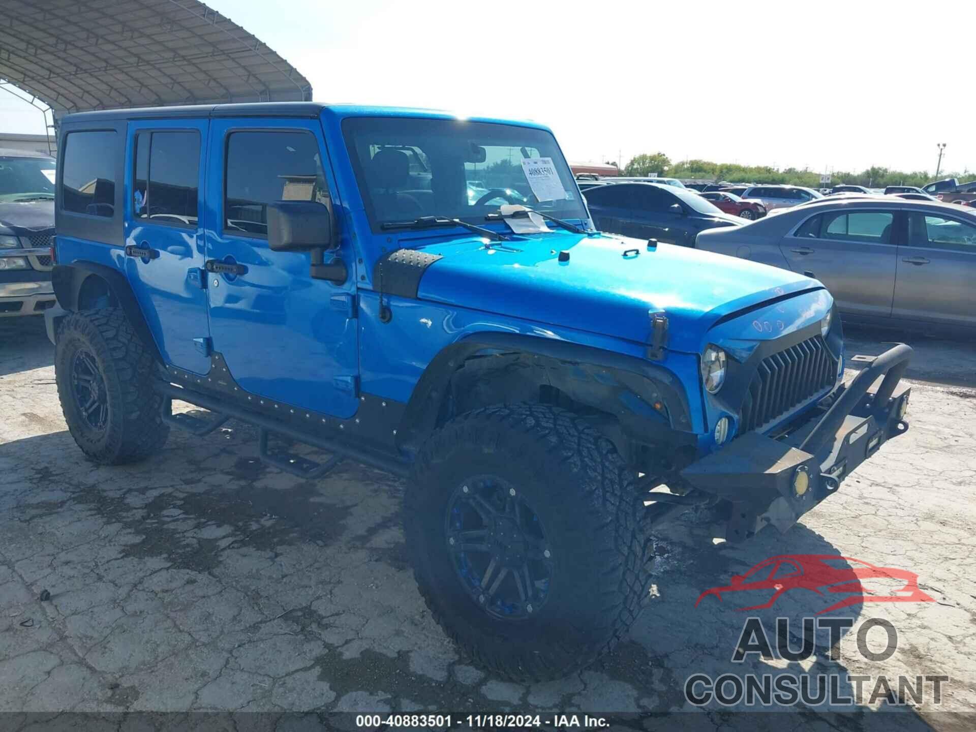 JEEP WRANGLER UNLIMITED 2015 - 1C4BJWDG4FL506969