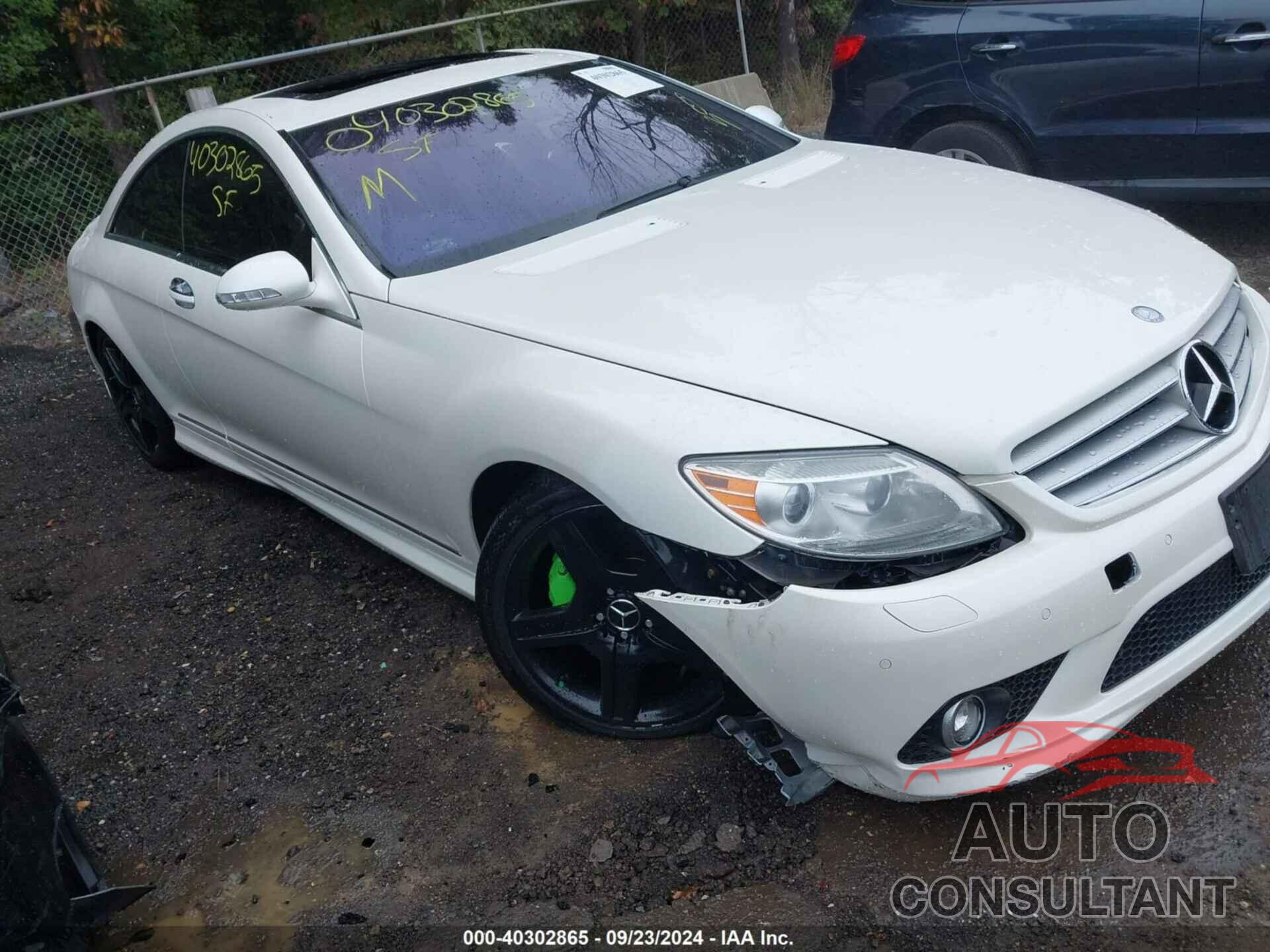 MERCEDES-BENZ CL 550 2009 - WDDEJ86X99A022727