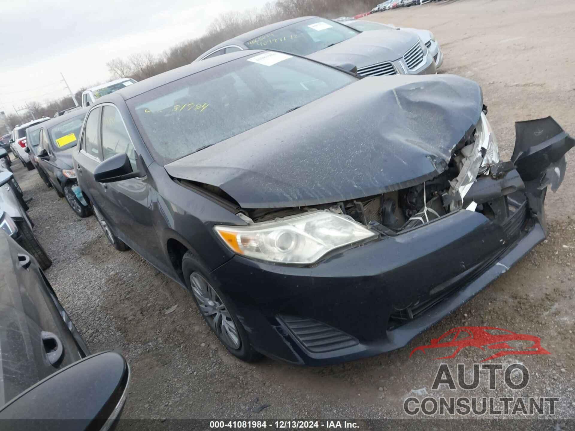 TOYOTA CAMRY 2012 - 4T1BF1FK2CU037405