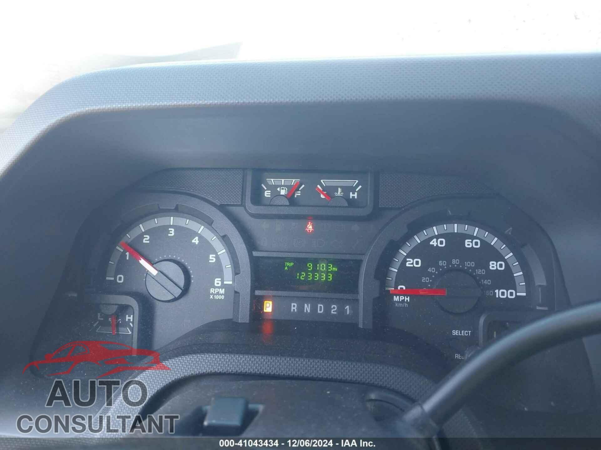 FORD E-150 2012 - 1FTNS1EW6CDB20059