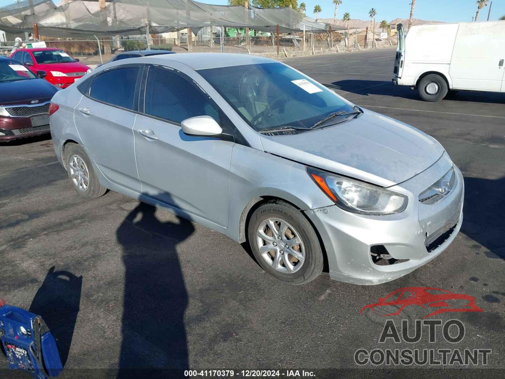 HYUNDAI ACCENT 2013 - KMHCT4AEXDU448522