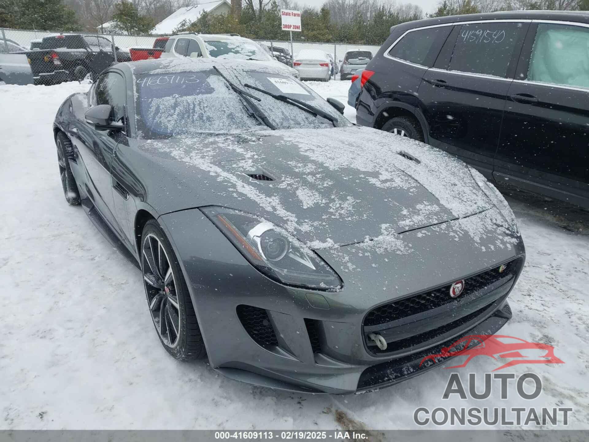 JAGUAR F-TYPE 2017 - SAJWJ6BV1H8K45326