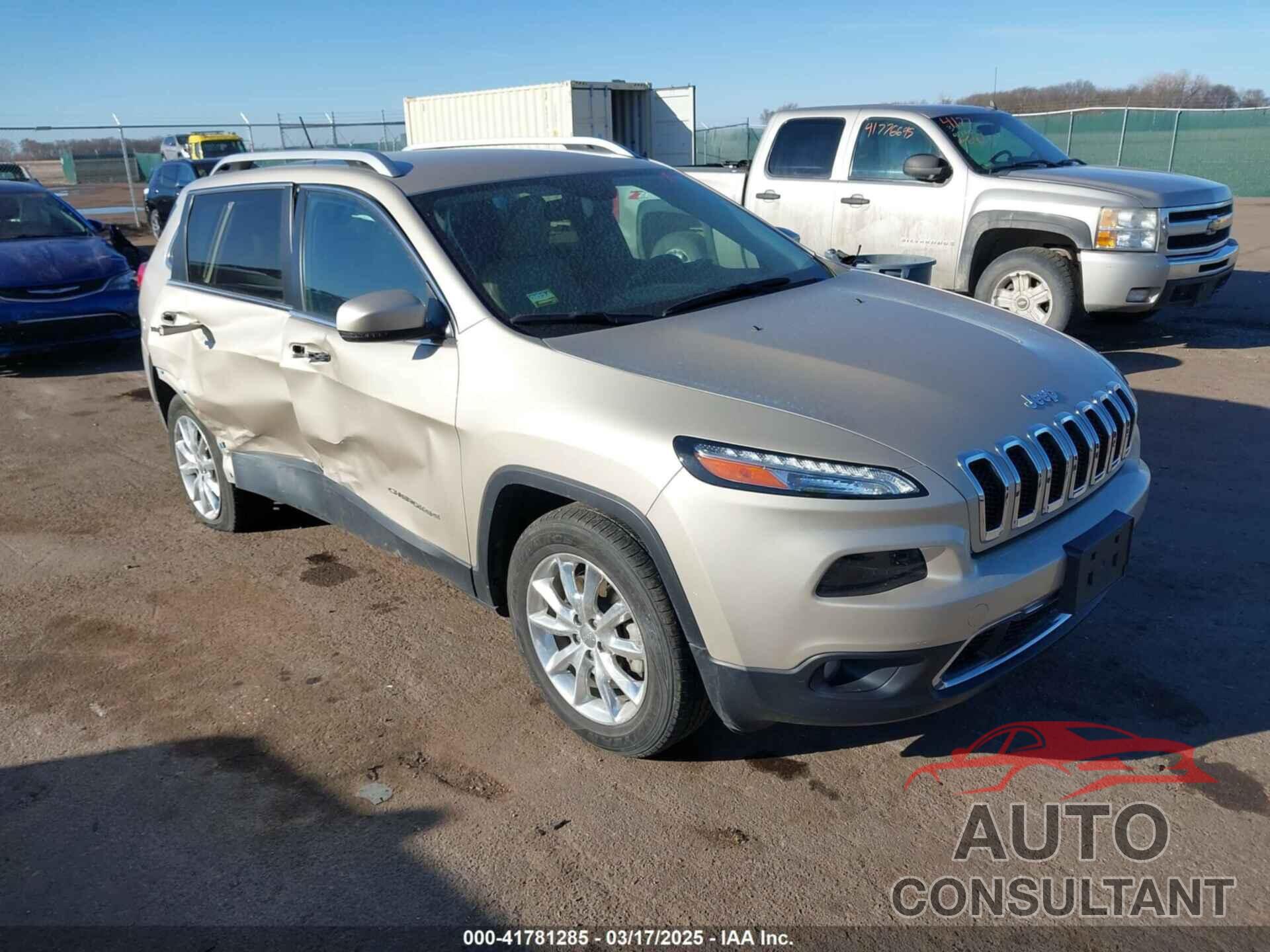 JEEP CHEROKEE 2015 - 1C4PJMDB7FW610031