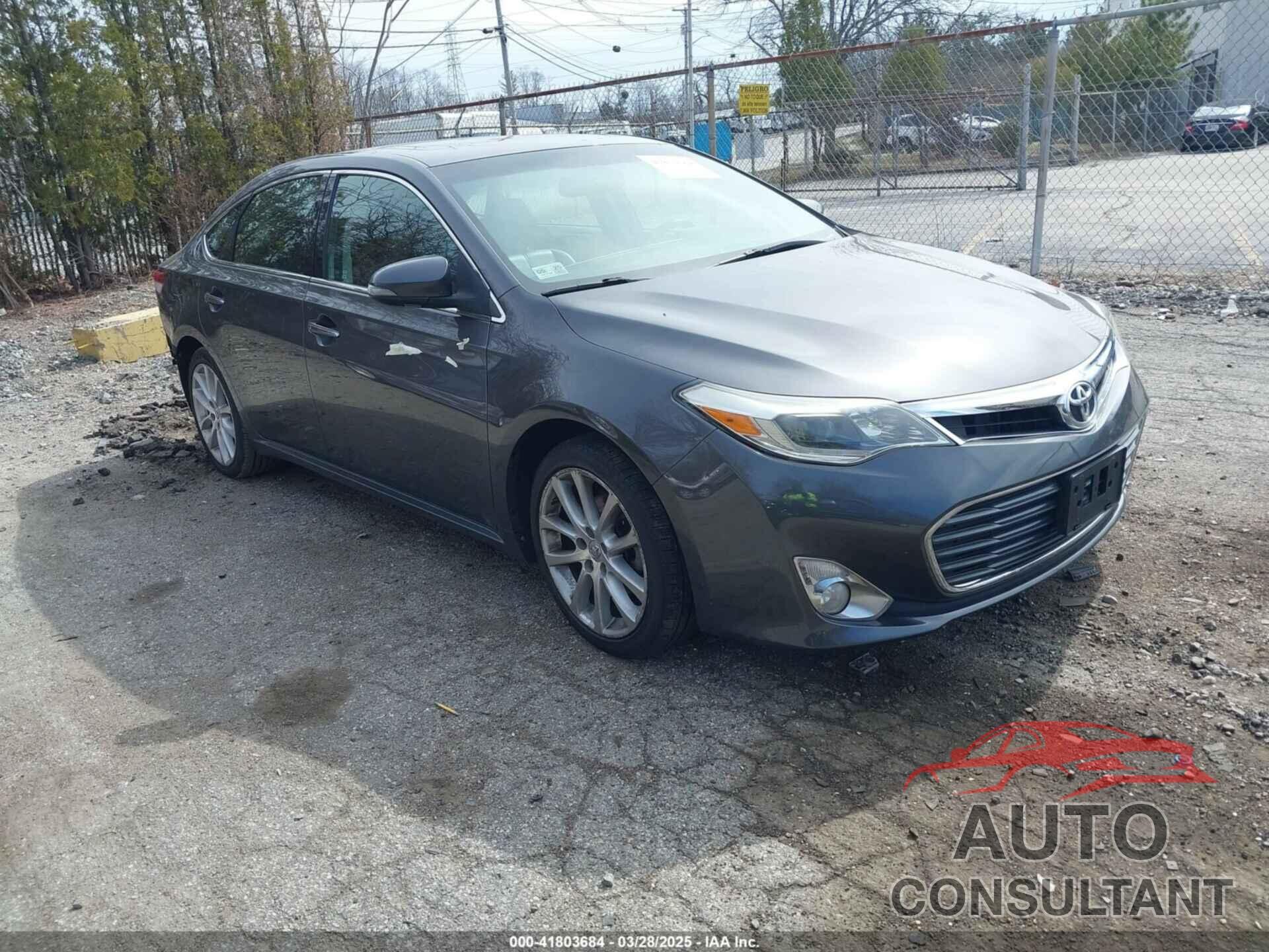 TOYOTA AVALON 2013 - 4T1BK1EB0DU007575