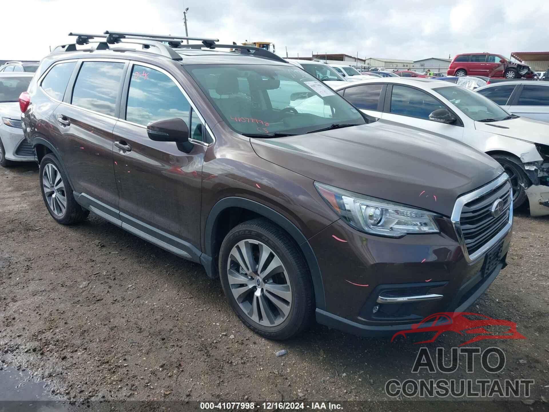 SUBARU ASCENT 2019 - 4S4WMAPD7K3416380