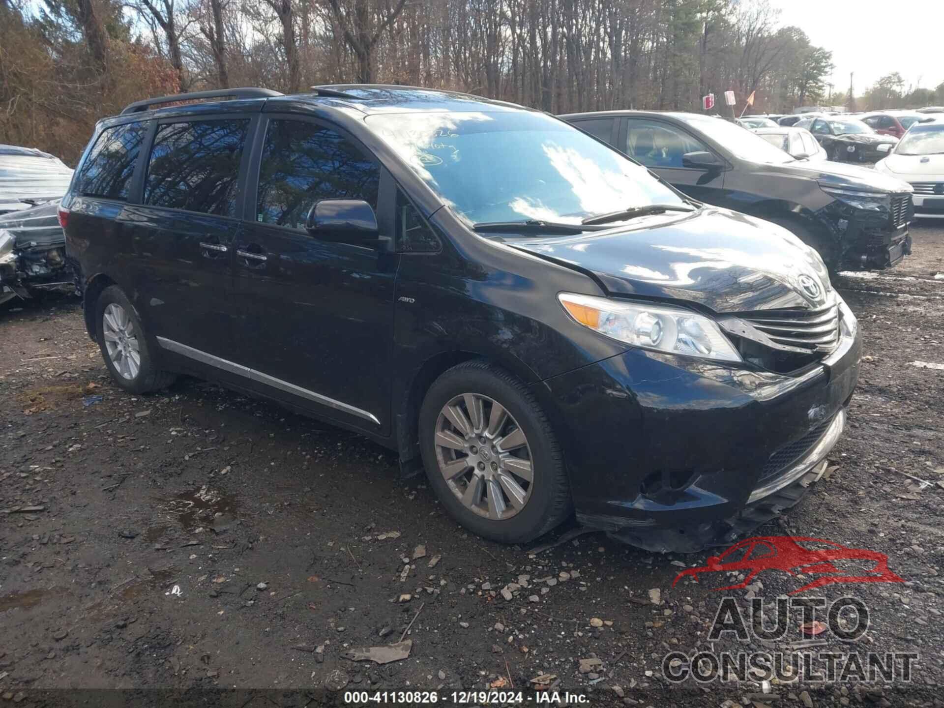 TOYOTA SIENNA 2017 - 5TDDZ3DC2HS149614