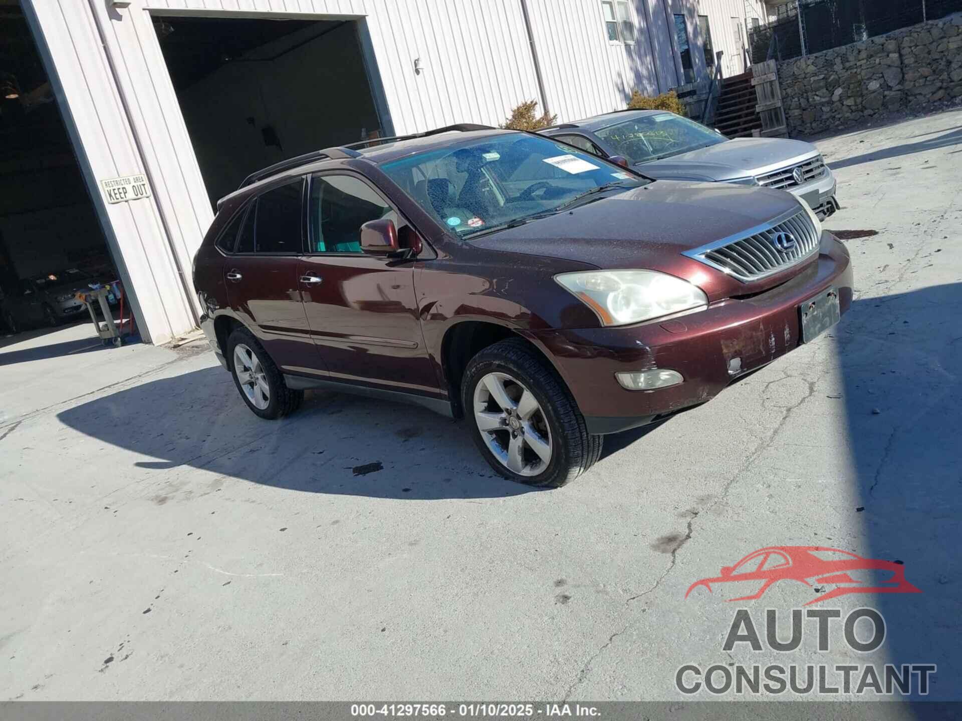 LEXUS RX 350 2008 - JTJHK31U982040901