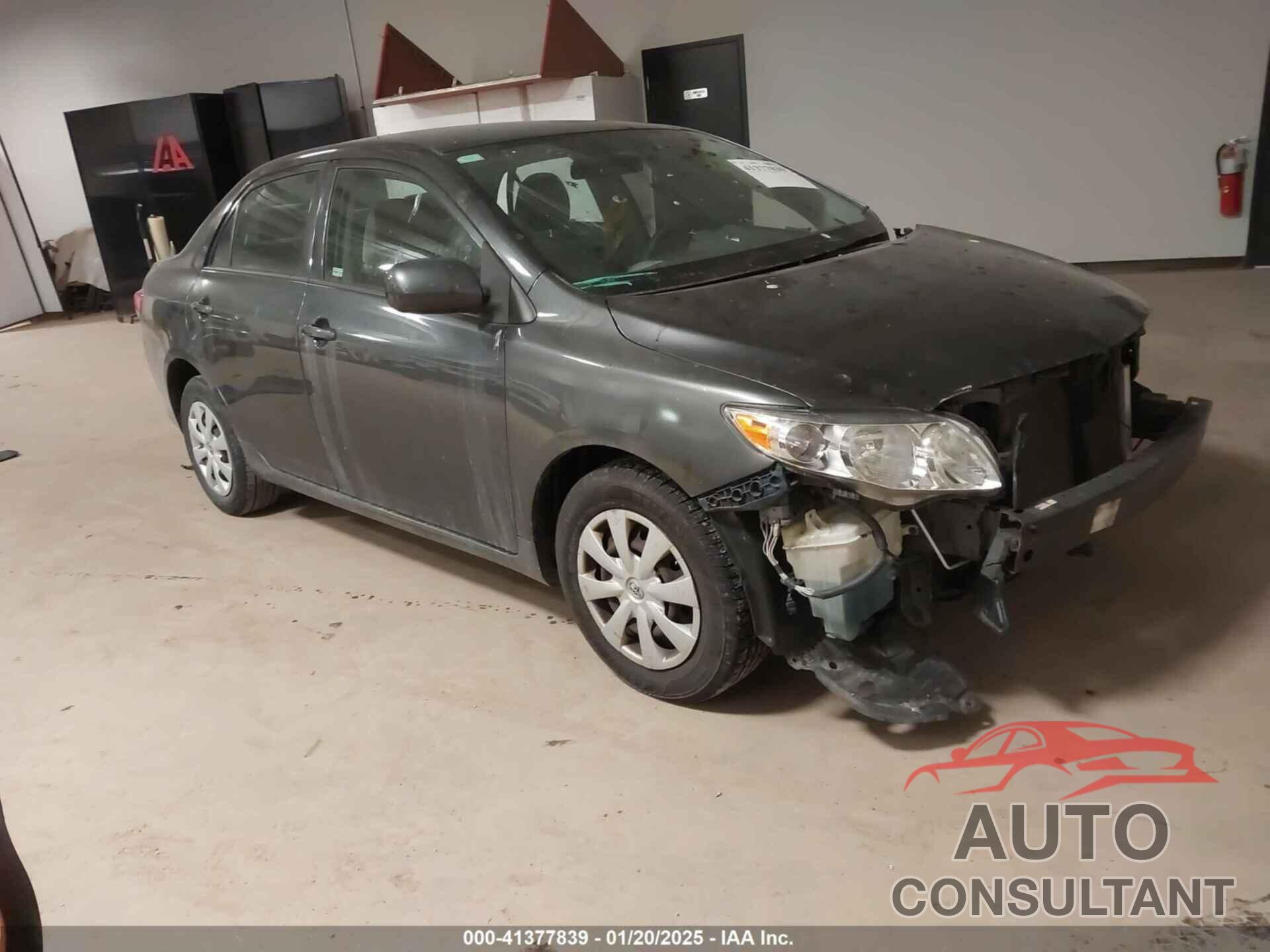 TOYOTA COROLLA 2009 - 1NXBU40E19Z071368