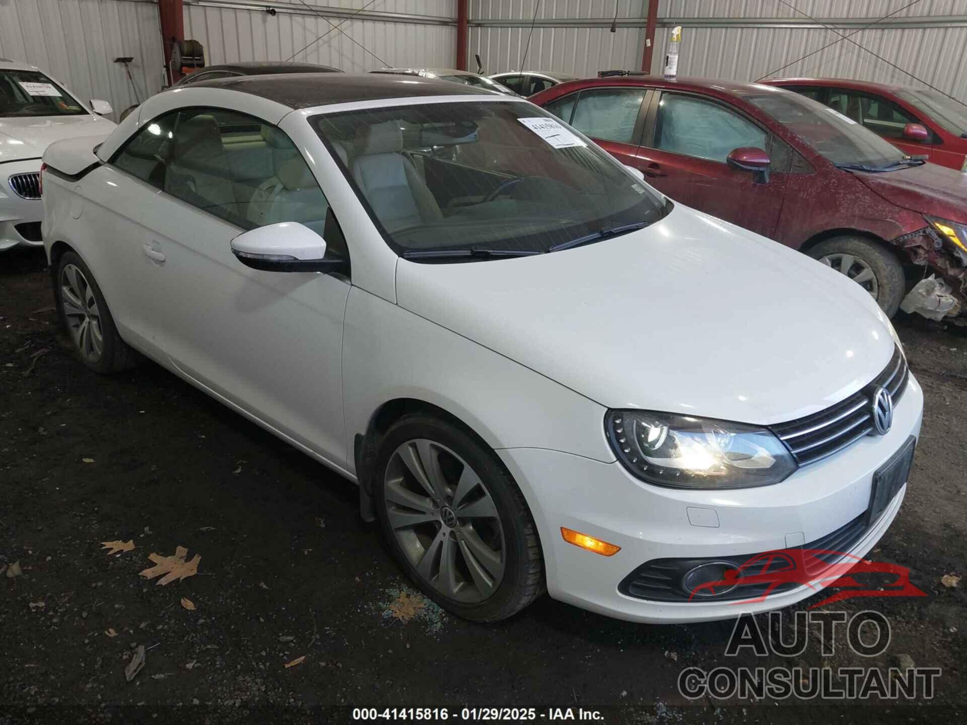 VOLKSWAGEN EOS 2013 - WVWFW8AH3DV006878