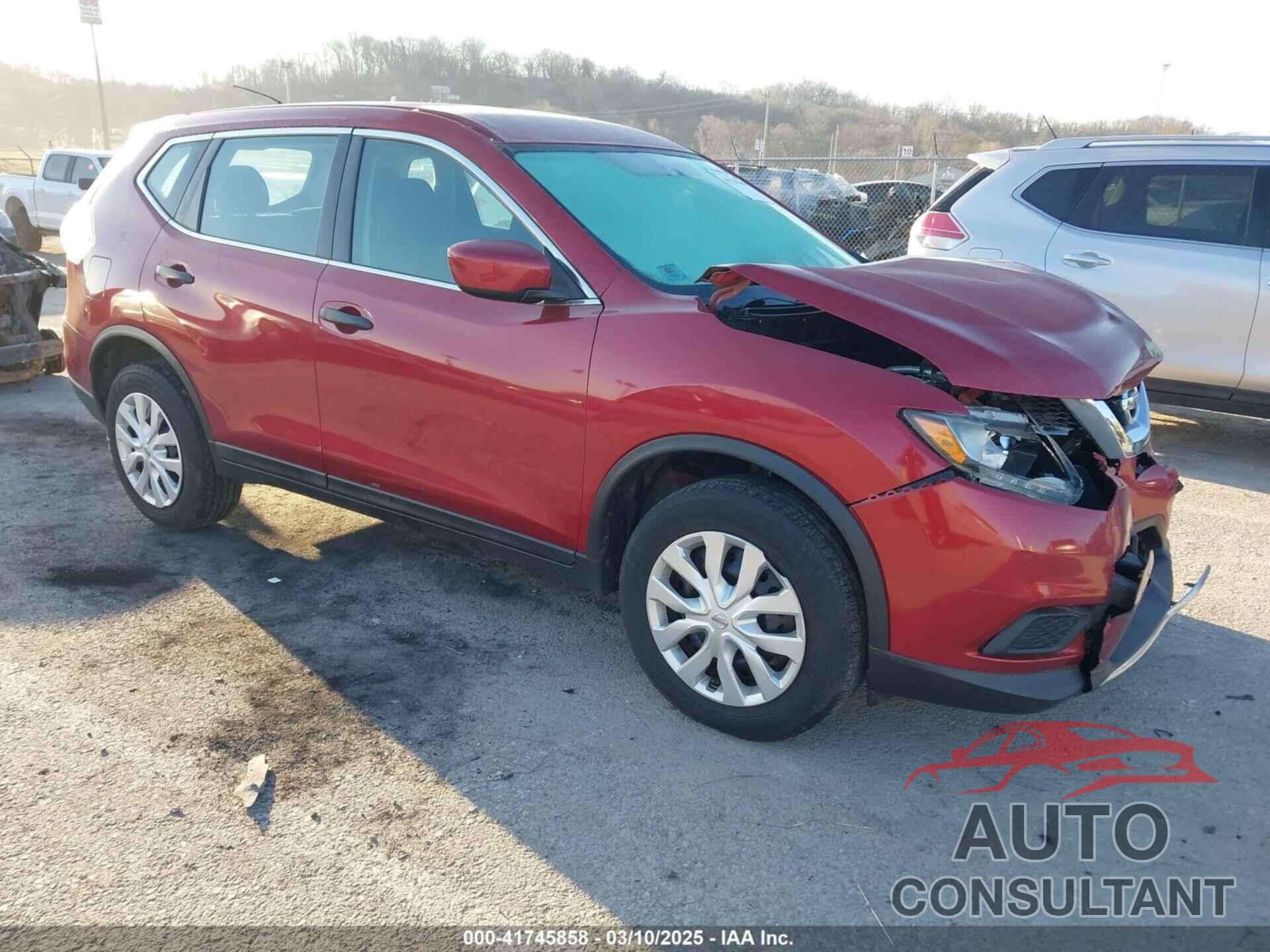 NISSAN ROGUE 2016 - 5N1AT2MV8GC733298