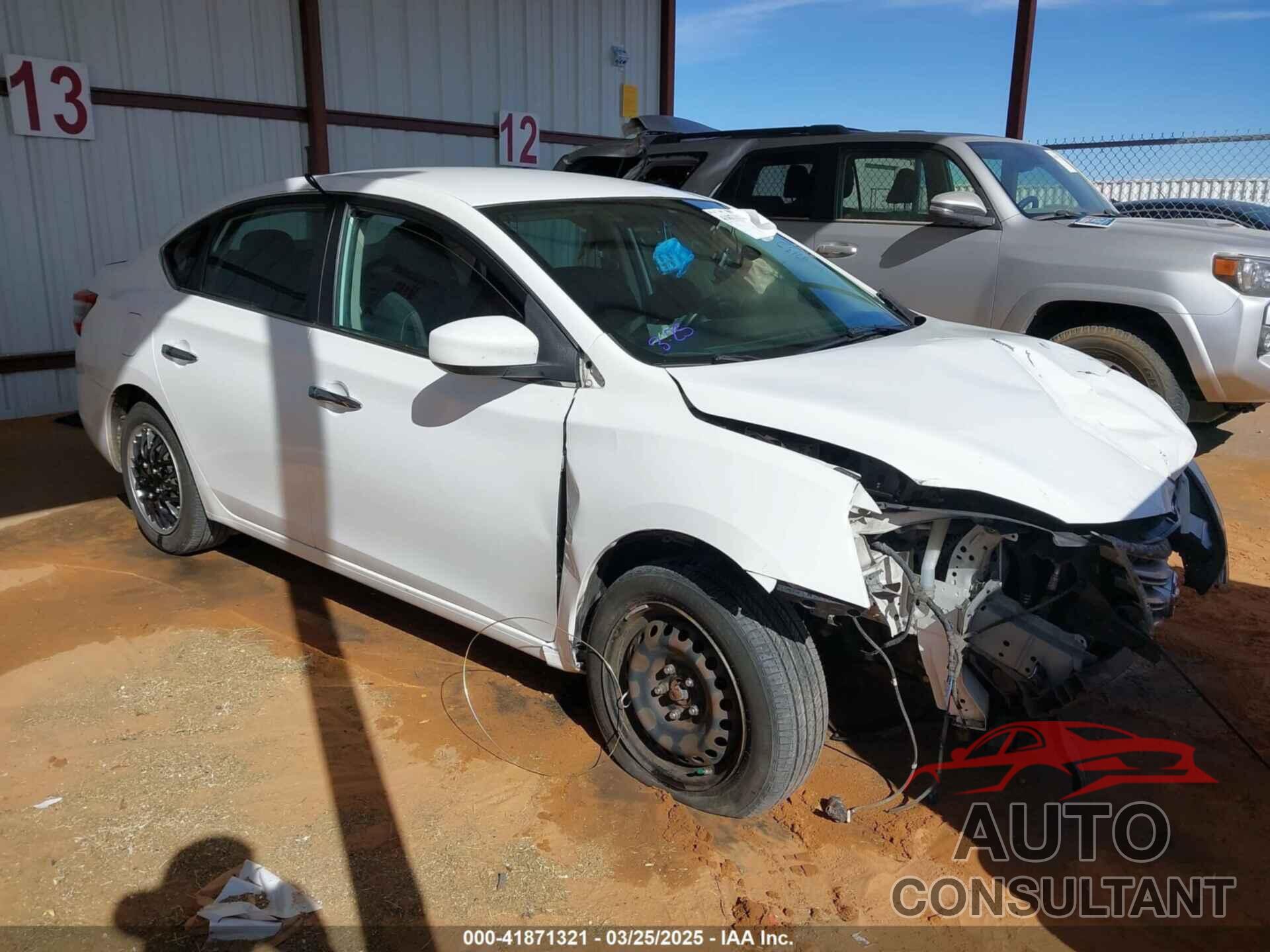 NISSAN SENTRA 2015 - 3N1AB7AP6FY217301