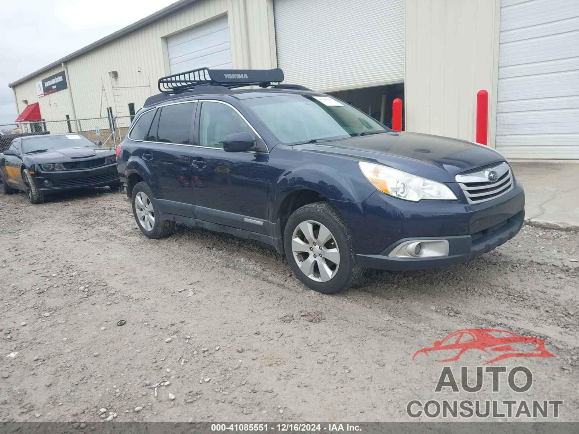 SUBARU OUTBACK 2012 - 4S4BRBCC5C3293490