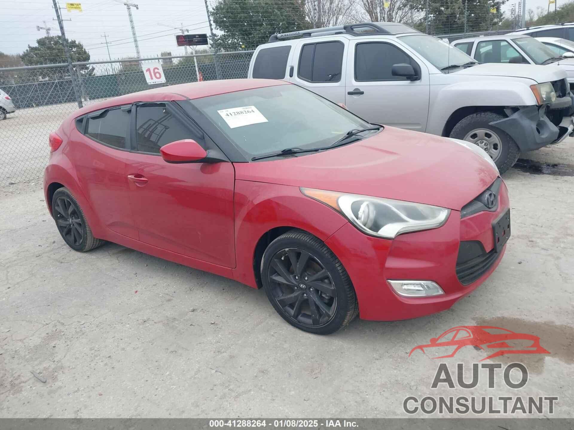 HYUNDAI VELOSTER 2017 - KMHTC6AD6HU307844