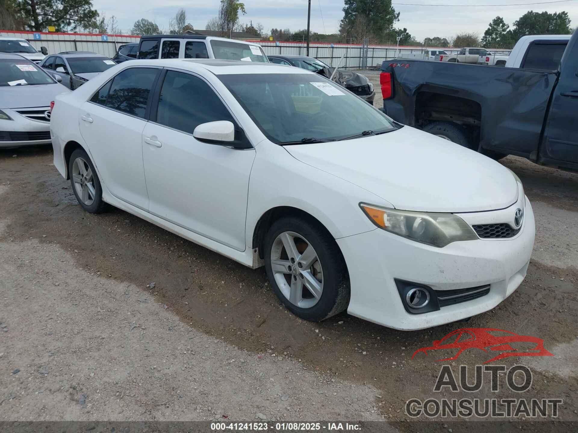 TOYOTA CAMRY 2012 - 4T1BF1FK0CU540009