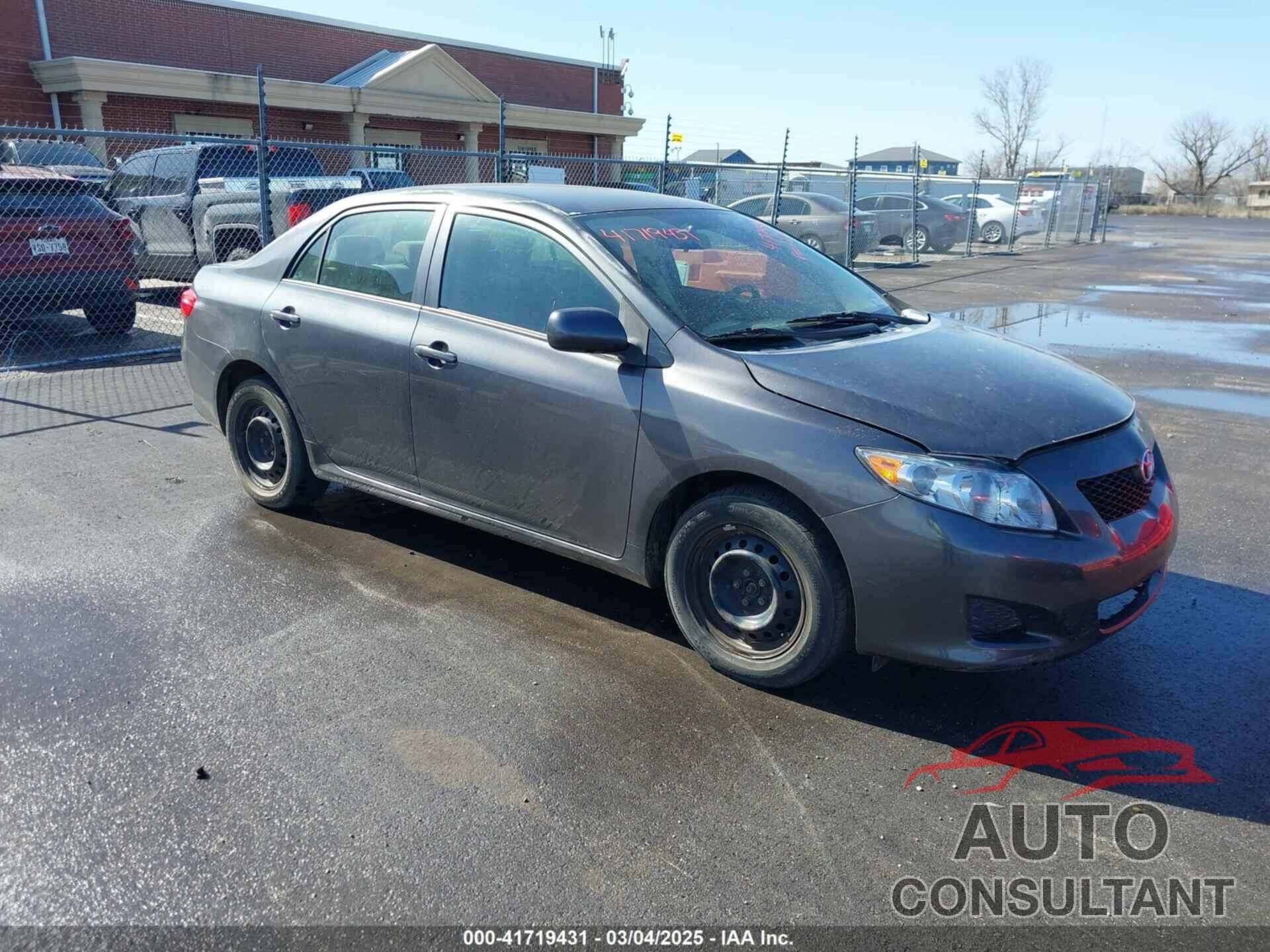 TOYOTA COROLLA 2010 - 1NXBU4EE0AZ213142