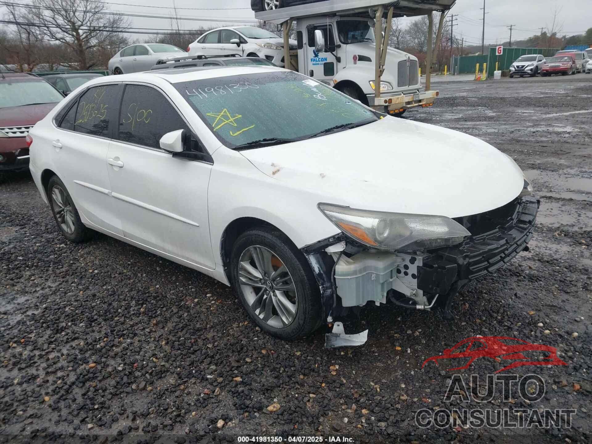 TOYOTA CAMRY 2016 - 4T1BF1FK1GU201250