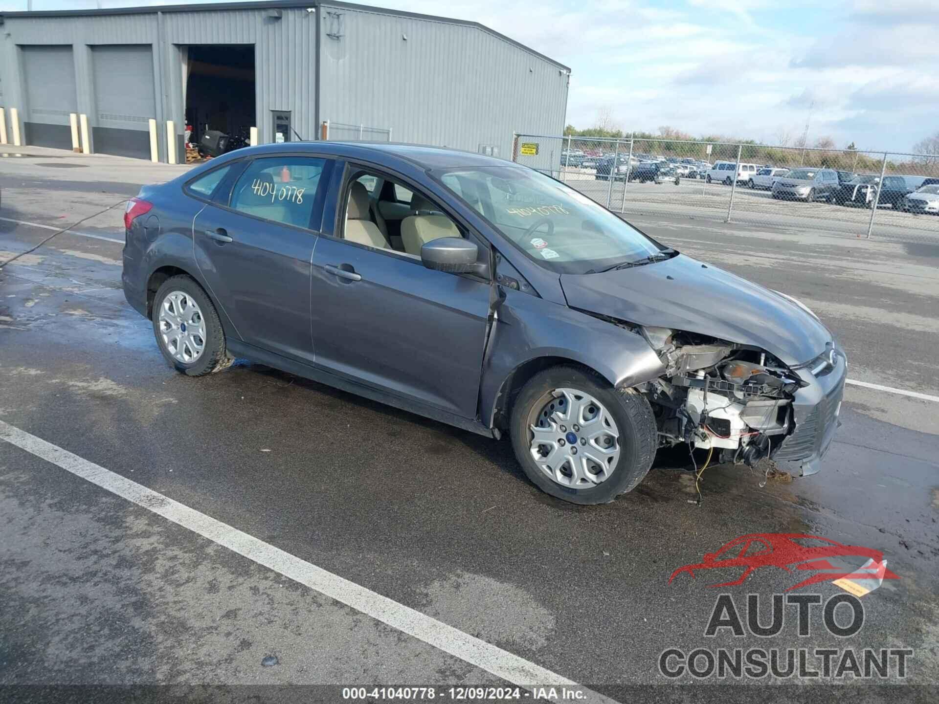 FORD FOCUS 2012 - 1FAHP3F2XCL478346