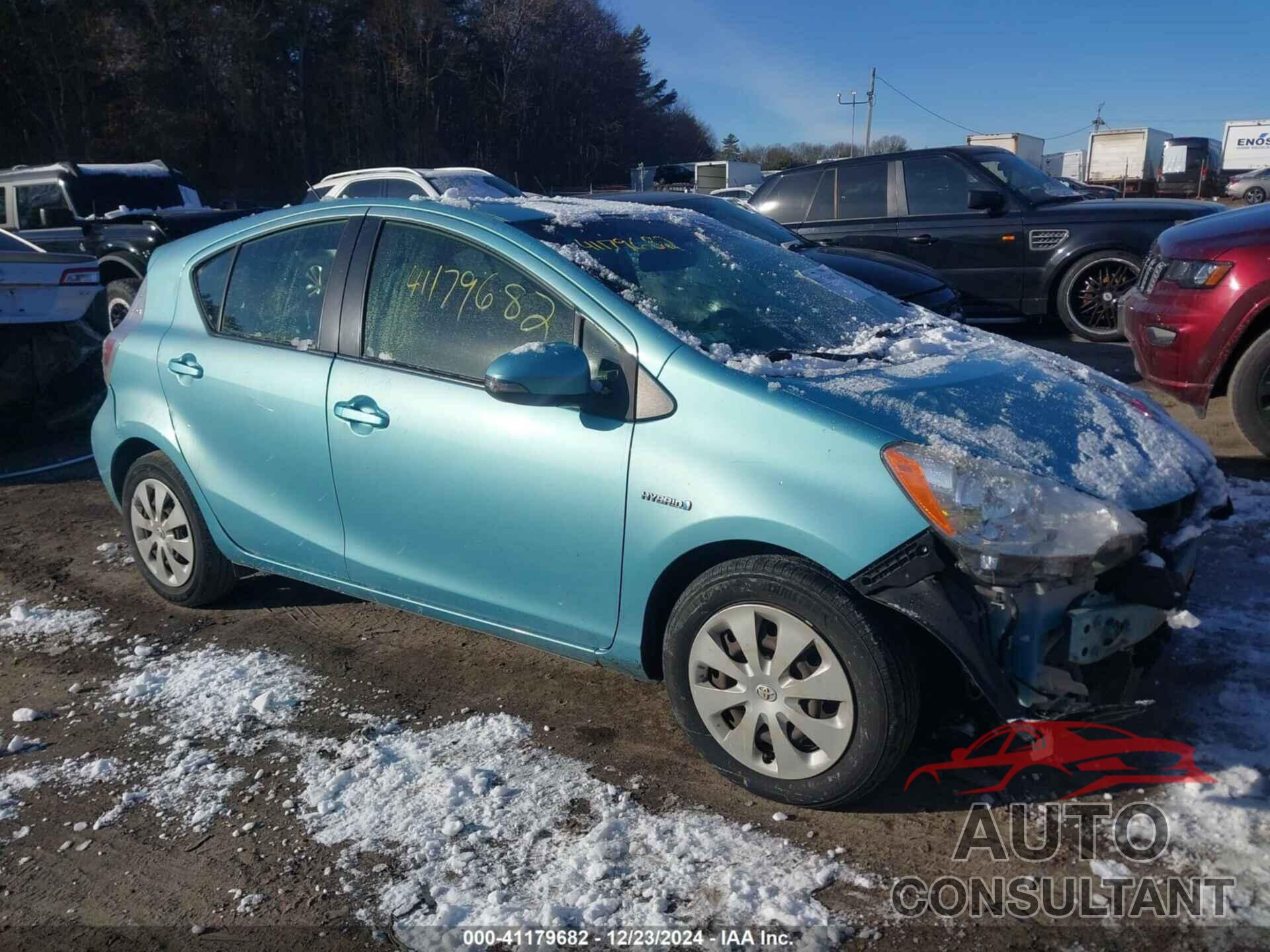 TOYOTA PRIUS C 2012 - JTDKDTB32C1026118