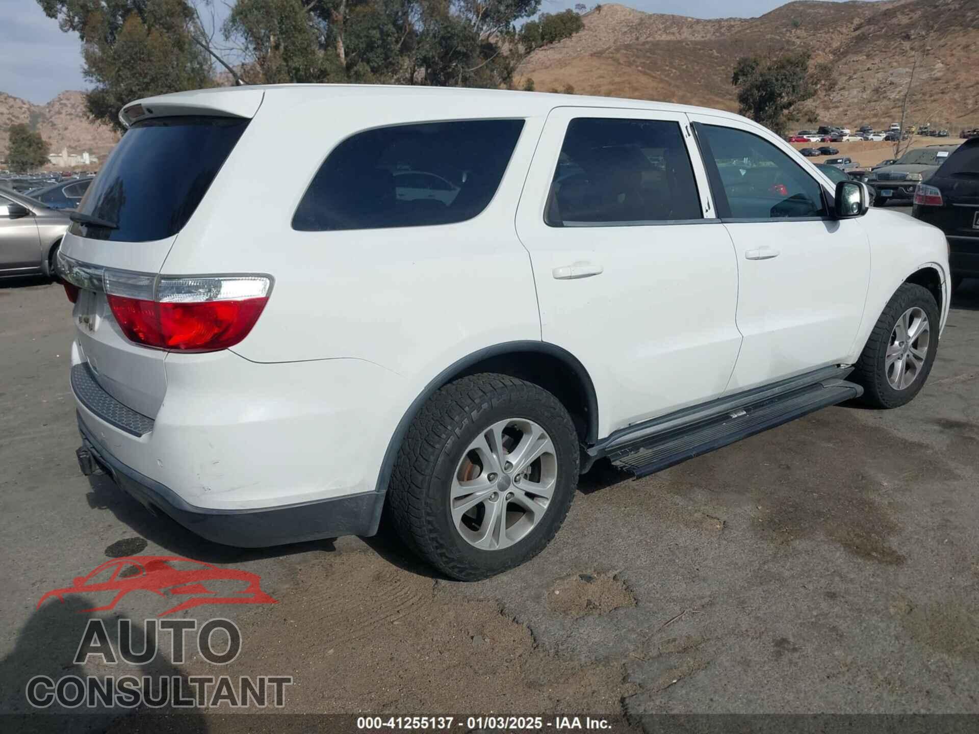 DODGE DURANGO 2013 - 1C4RDHAGXDC617030
